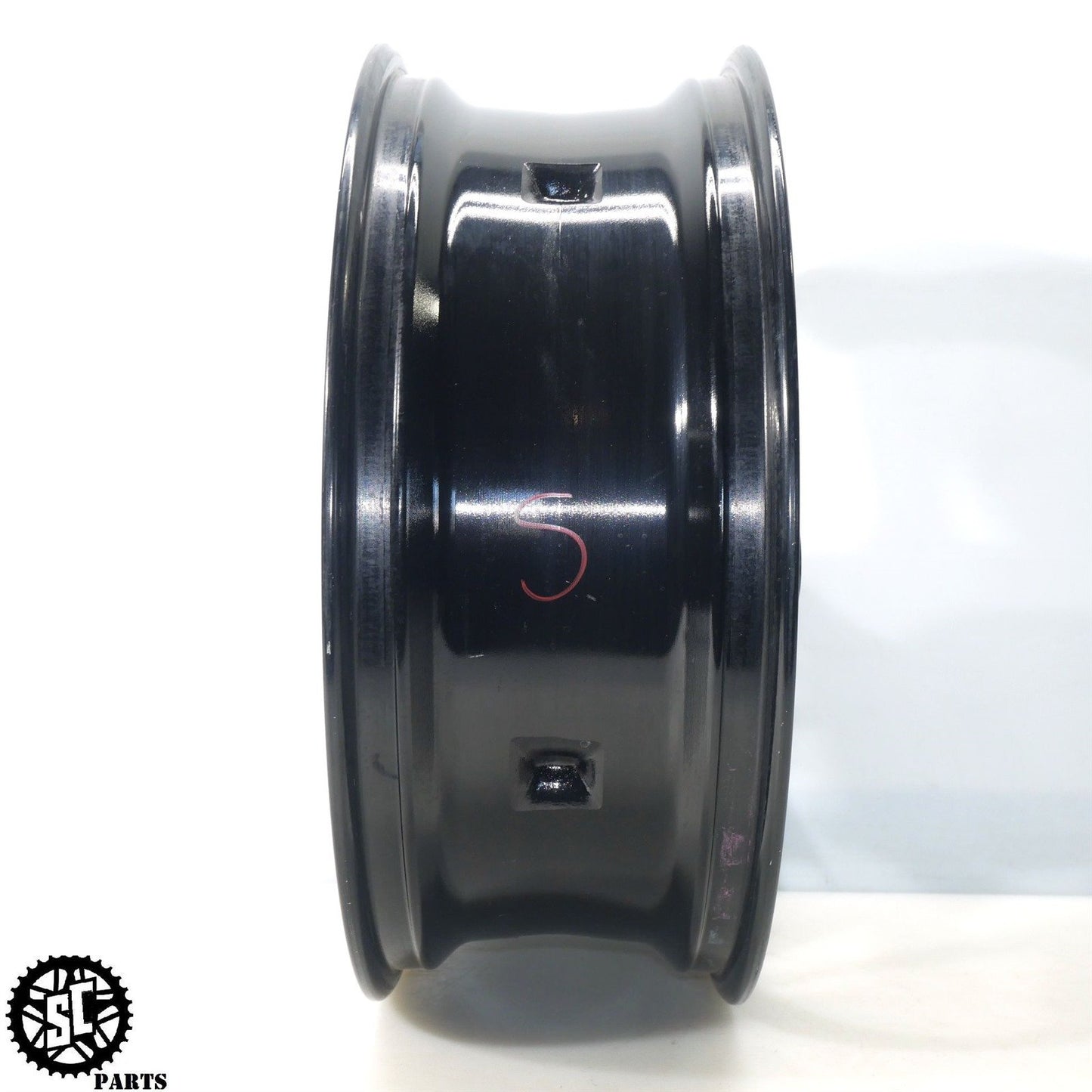 11-21 APRILIA TUONO V4 1100 REAR WHEEL RIM STRAIGHT A07