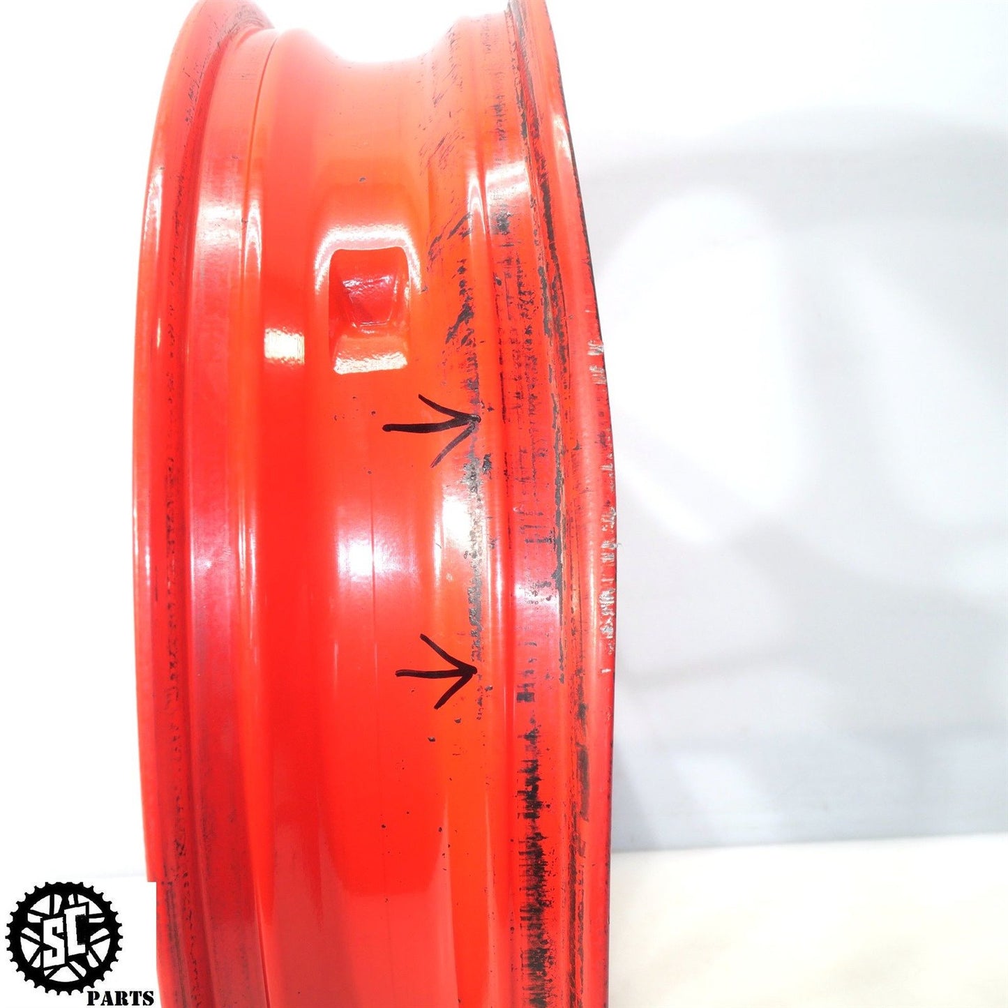 11-21 APRILIA TUONO V4 1100 FRONT WHEEL RIM SB A07