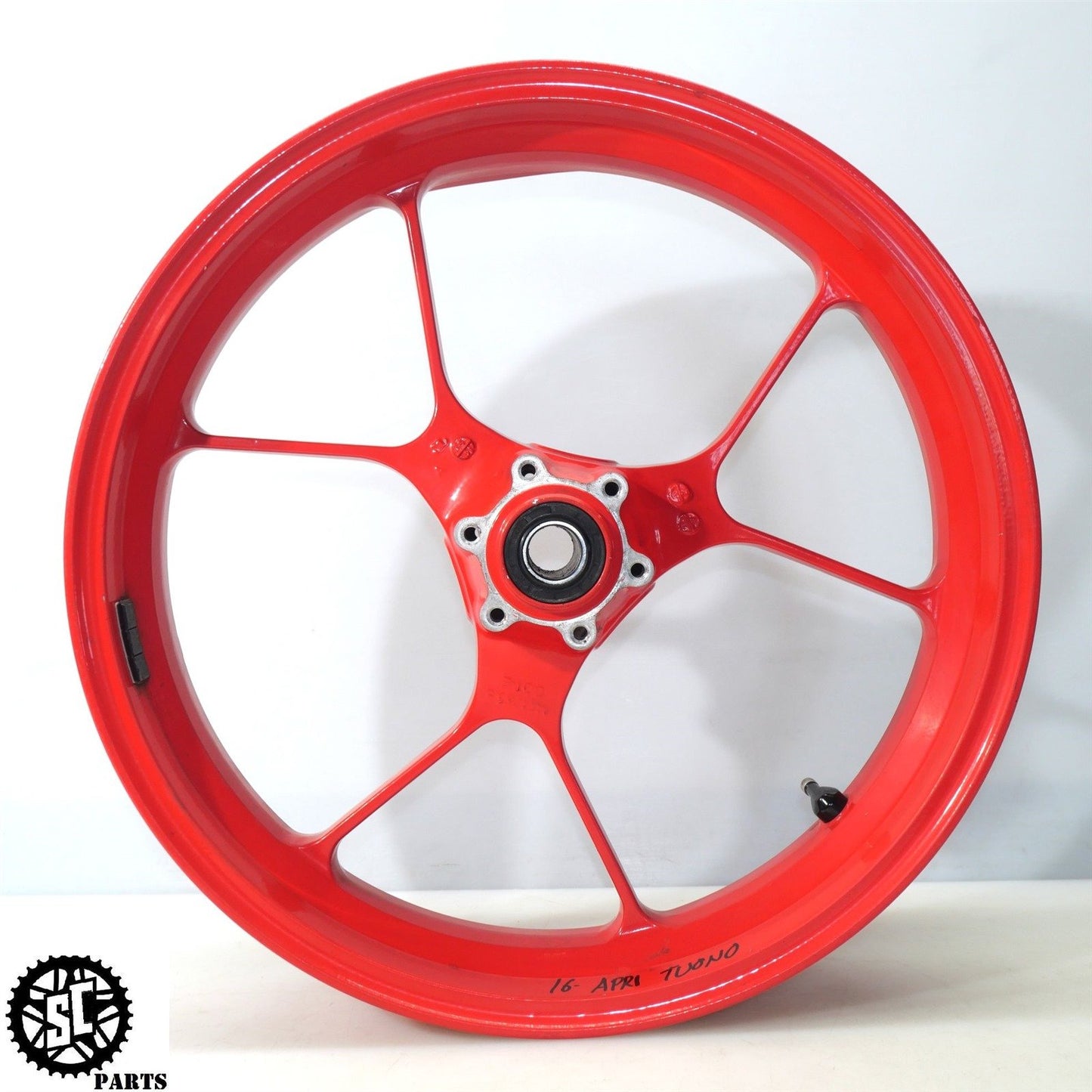 11-21 APRILIA TUONO V4 1100 FRONT WHEEL RIM SB A07