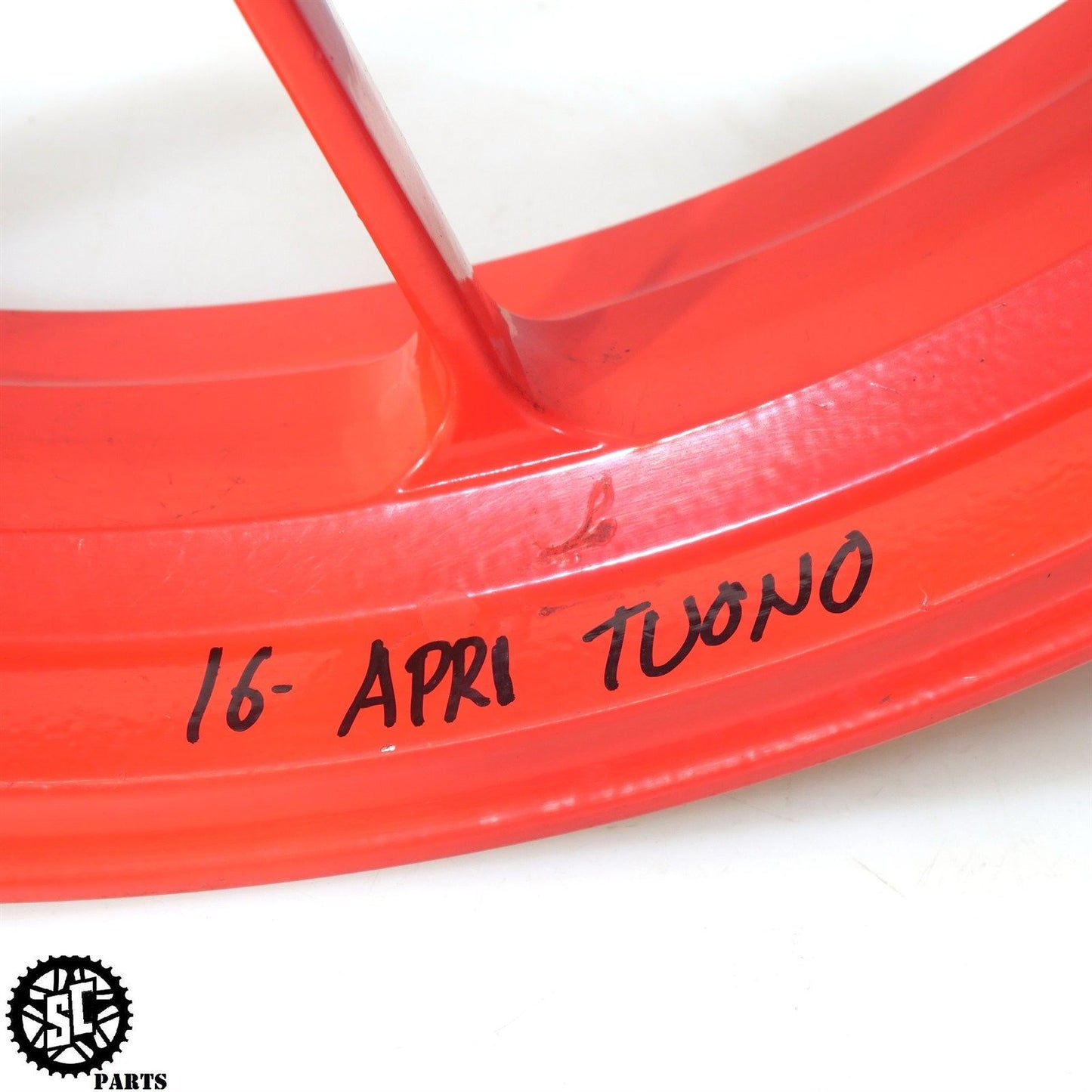 11-21 APRILIA TUONO V4 1100 FRONT WHEEL RIM SB A07