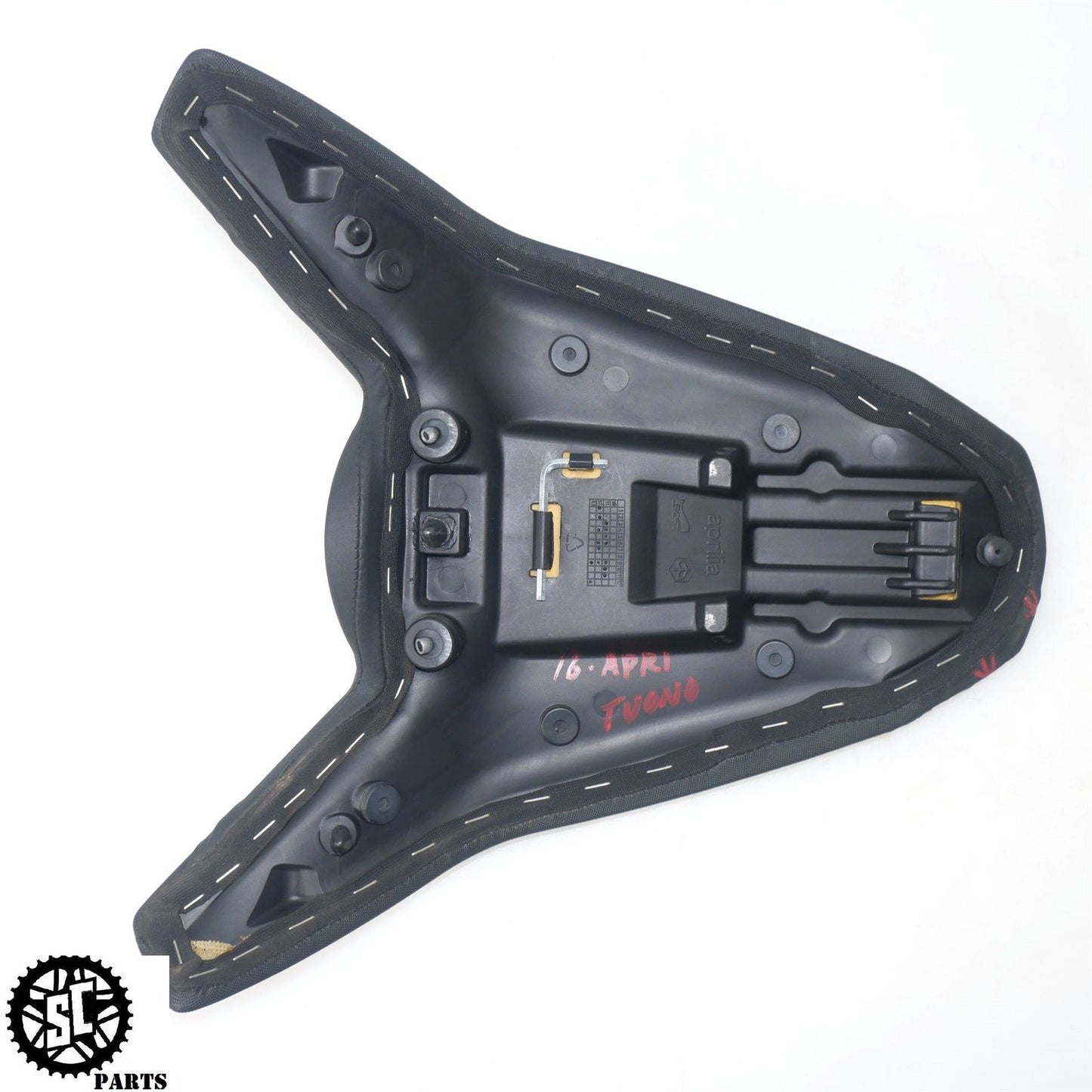 15-16 APRILIA TUONO V4 1100 REAR PASSENGER SEAT A07