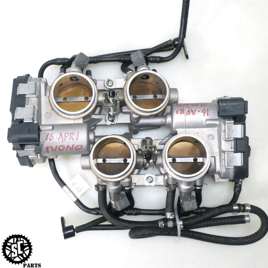 2016 APRILIA TUONO V4 1100 THROTTLE BODIES FRONT REAR A07