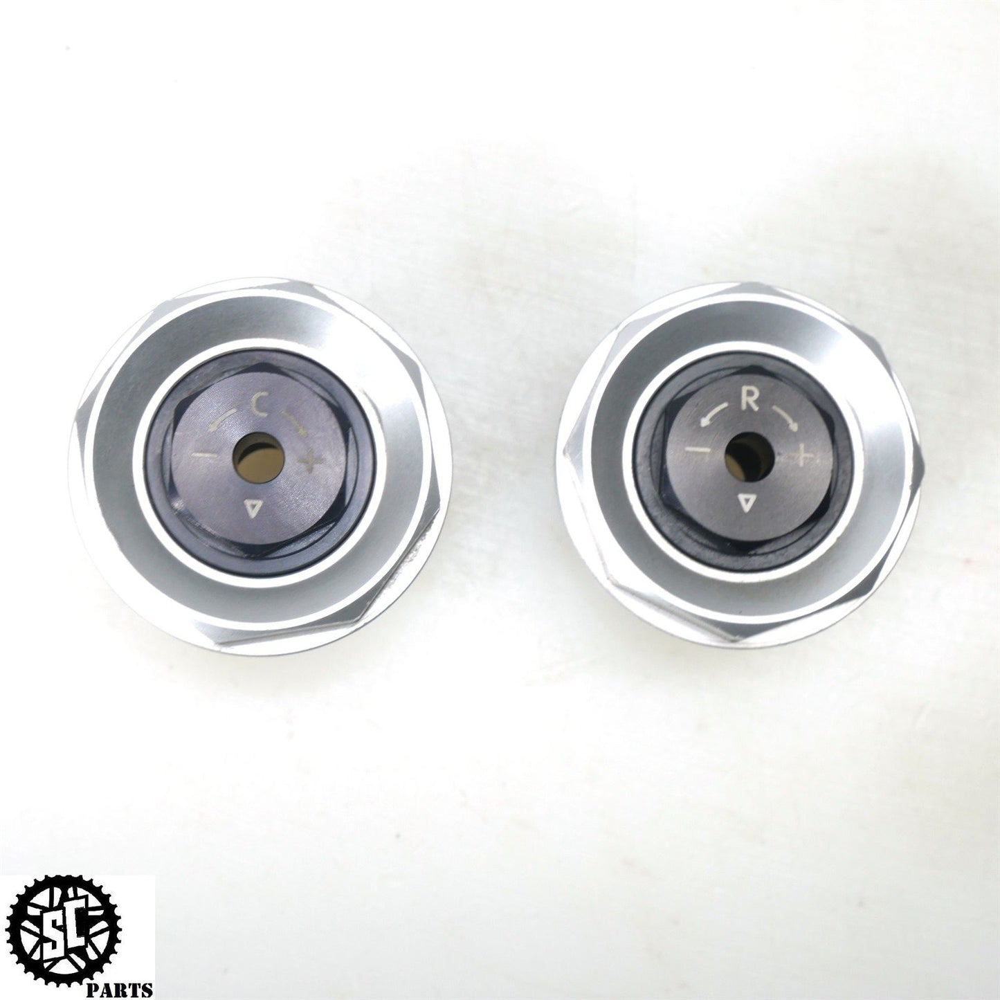 2022 MV AGUSTA BRUTALE 800RR FRONT FORK TUBES PRE LOAD ADJUSTER CAP A2