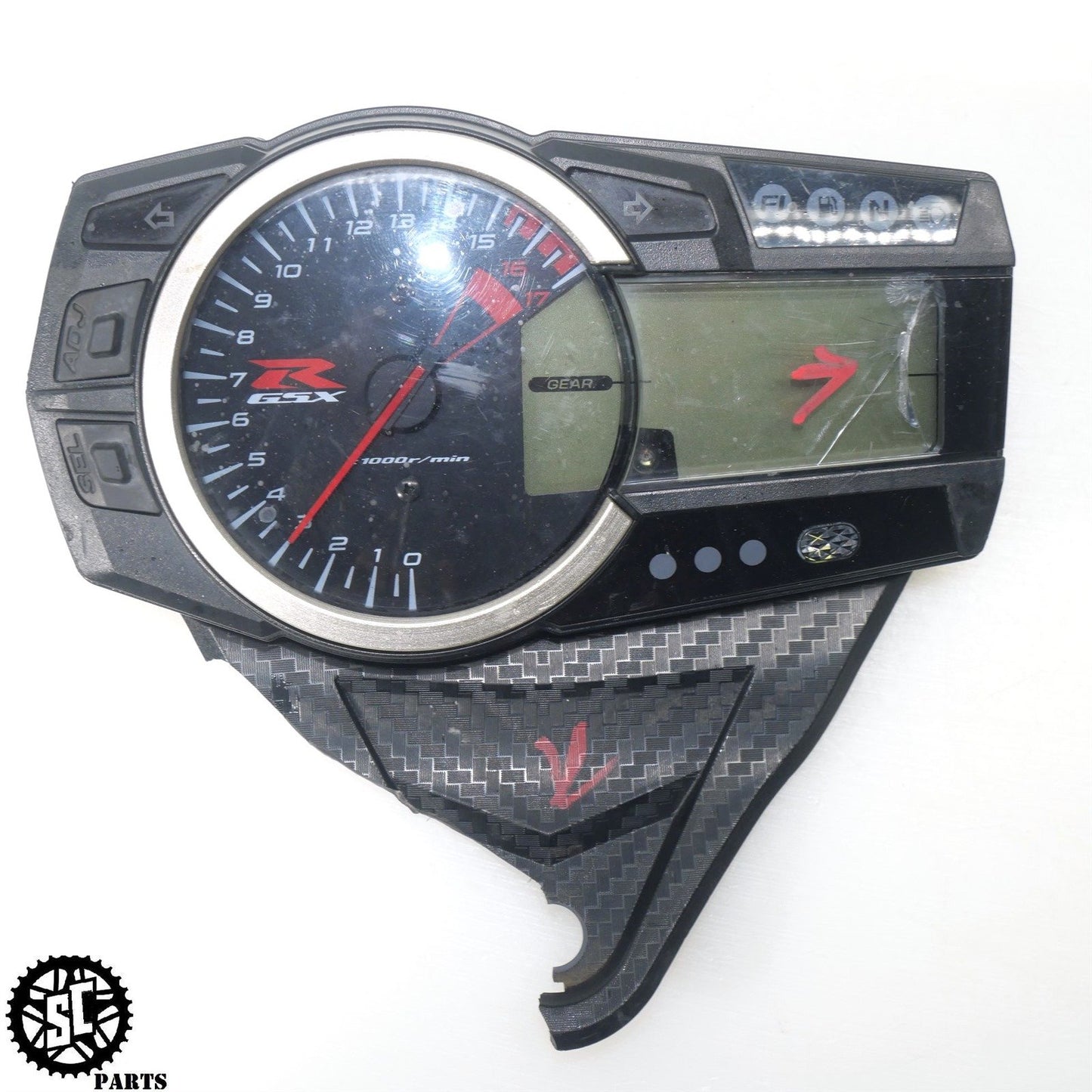 2014 SUZUKI GSXR 600 SPEEDOMETER GAUGE CLUSTER S36