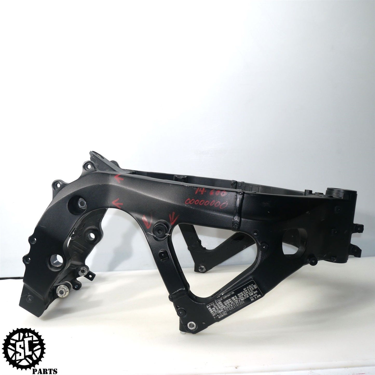 2014 SUZUKI GSXR 600 FRAME CHASSIS *S* S36