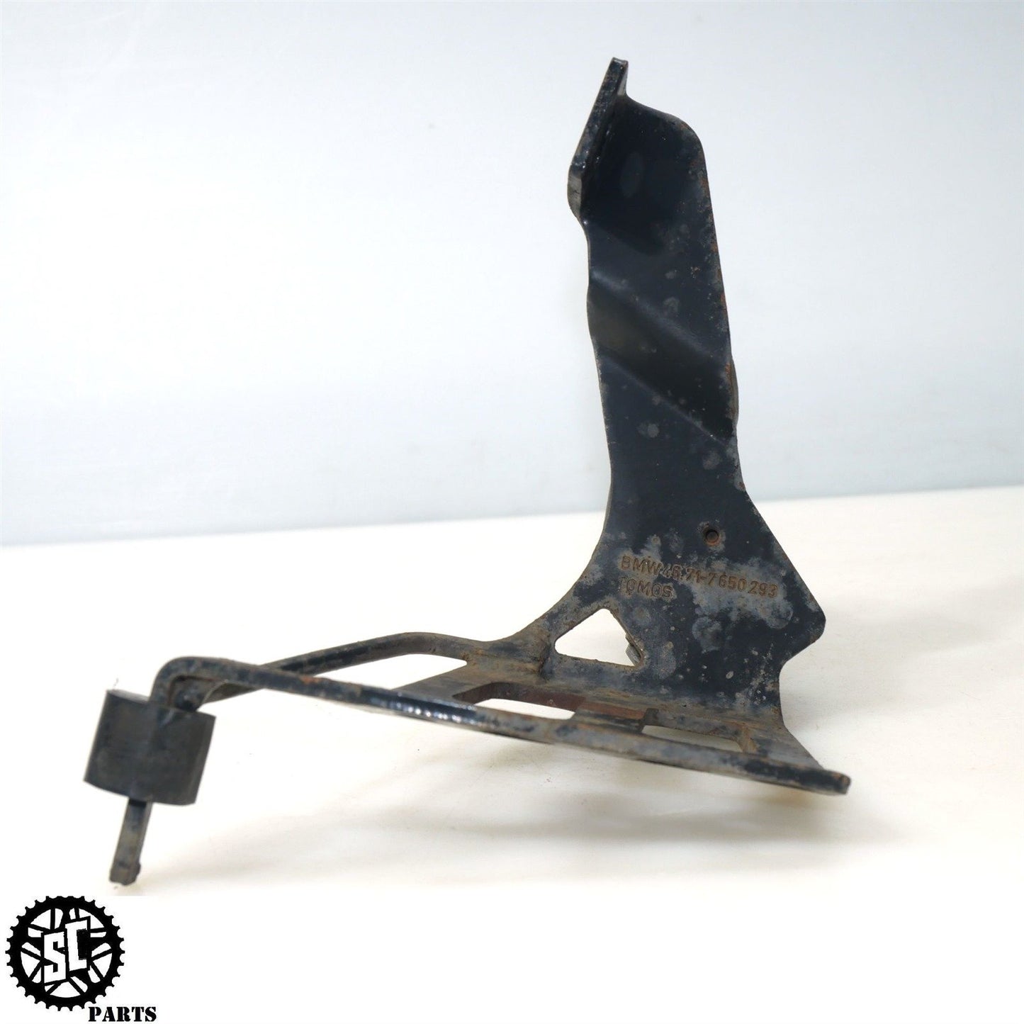 2001-2004 BMW F650GS LEFT REARSET FRONT FOOT PEG BRACKET B17