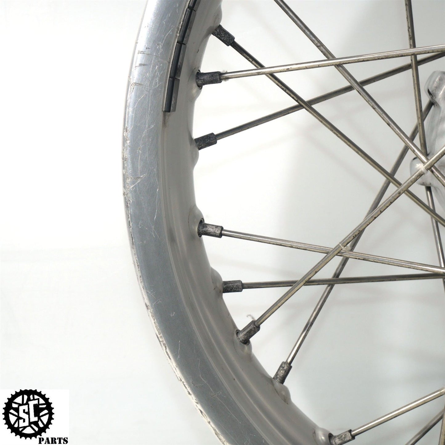 2001-2004 BMW F650GS REAR WHEEL RIM STRAIGHT B17