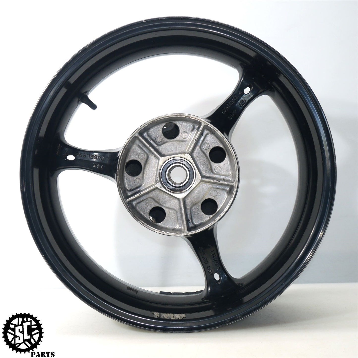 2007 SUZUKI GSXR 600 REAR WHEEL RIM SB S72