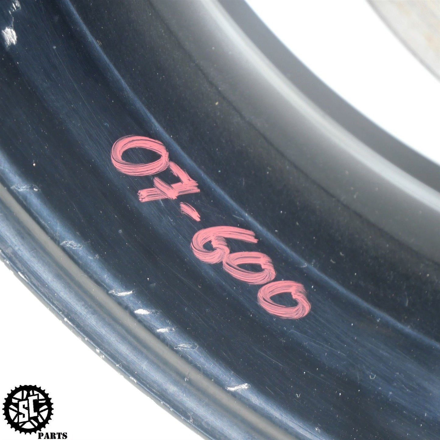 2007 SUZUKI GSXR 600 REAR WHEEL RIM SB S72