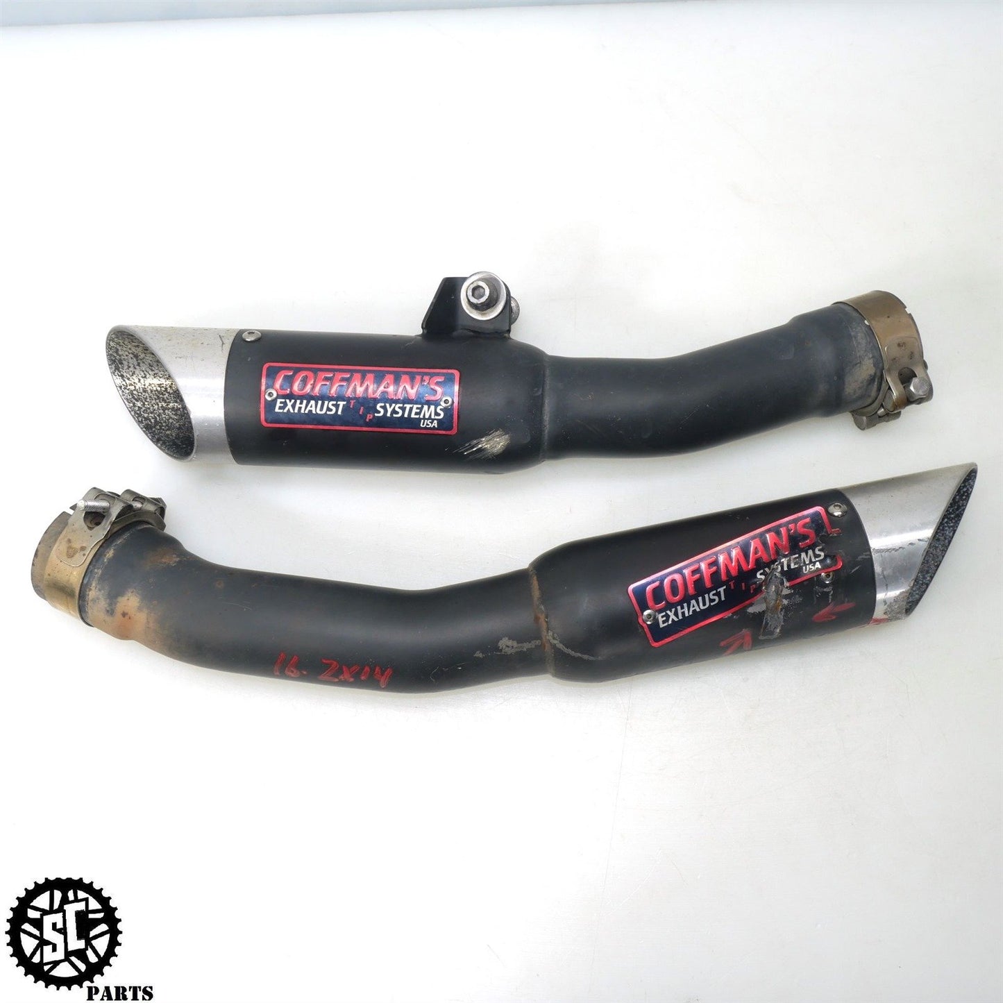 2016 KAWASAKI NINJA ZX14R ZX1400 COFFMAN'S EXHAUST PIPE SLIP ON K41