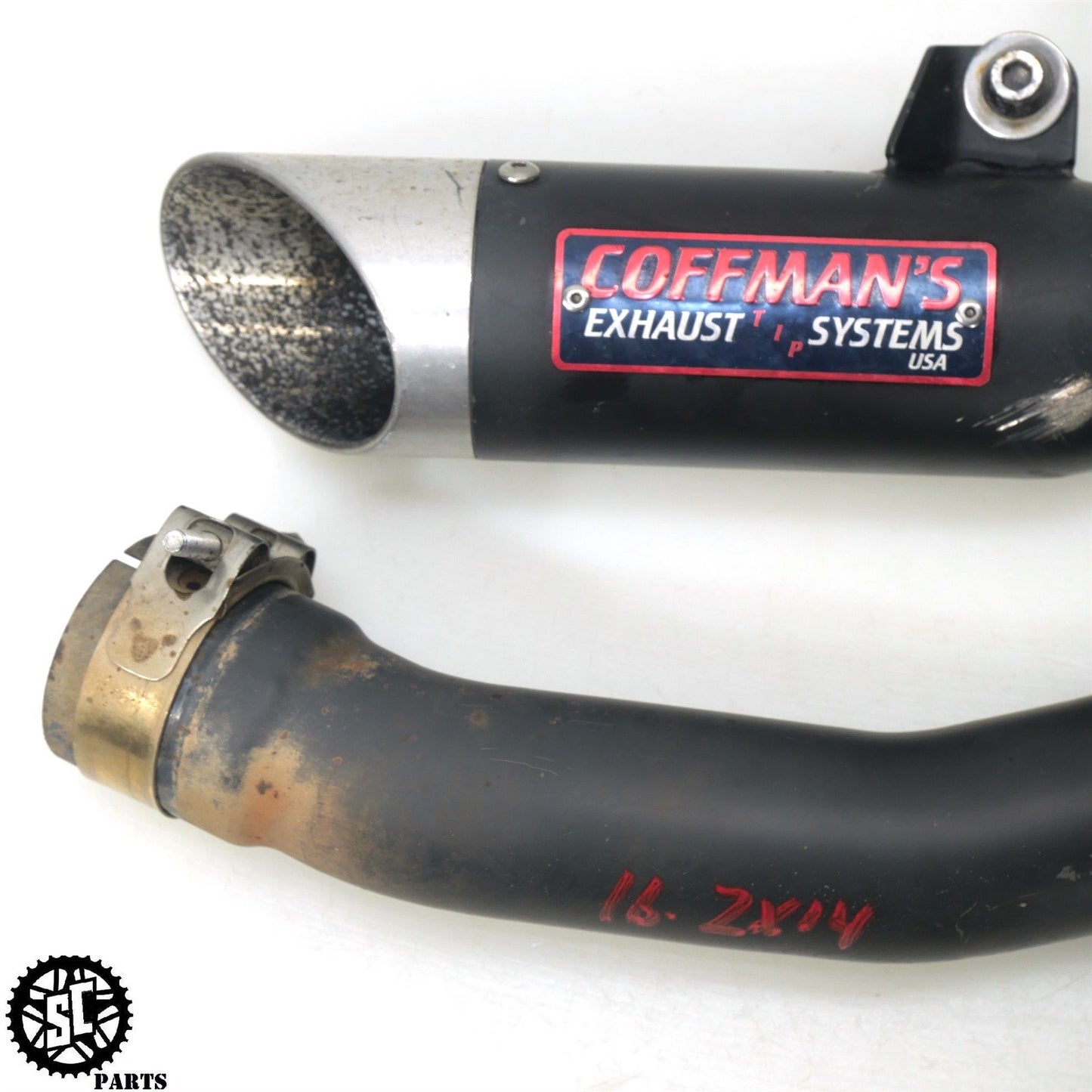 2016 KAWASAKI NINJA ZX14R ZX1400 COFFMAN'S EXHAUST PIPE SLIP ON K41