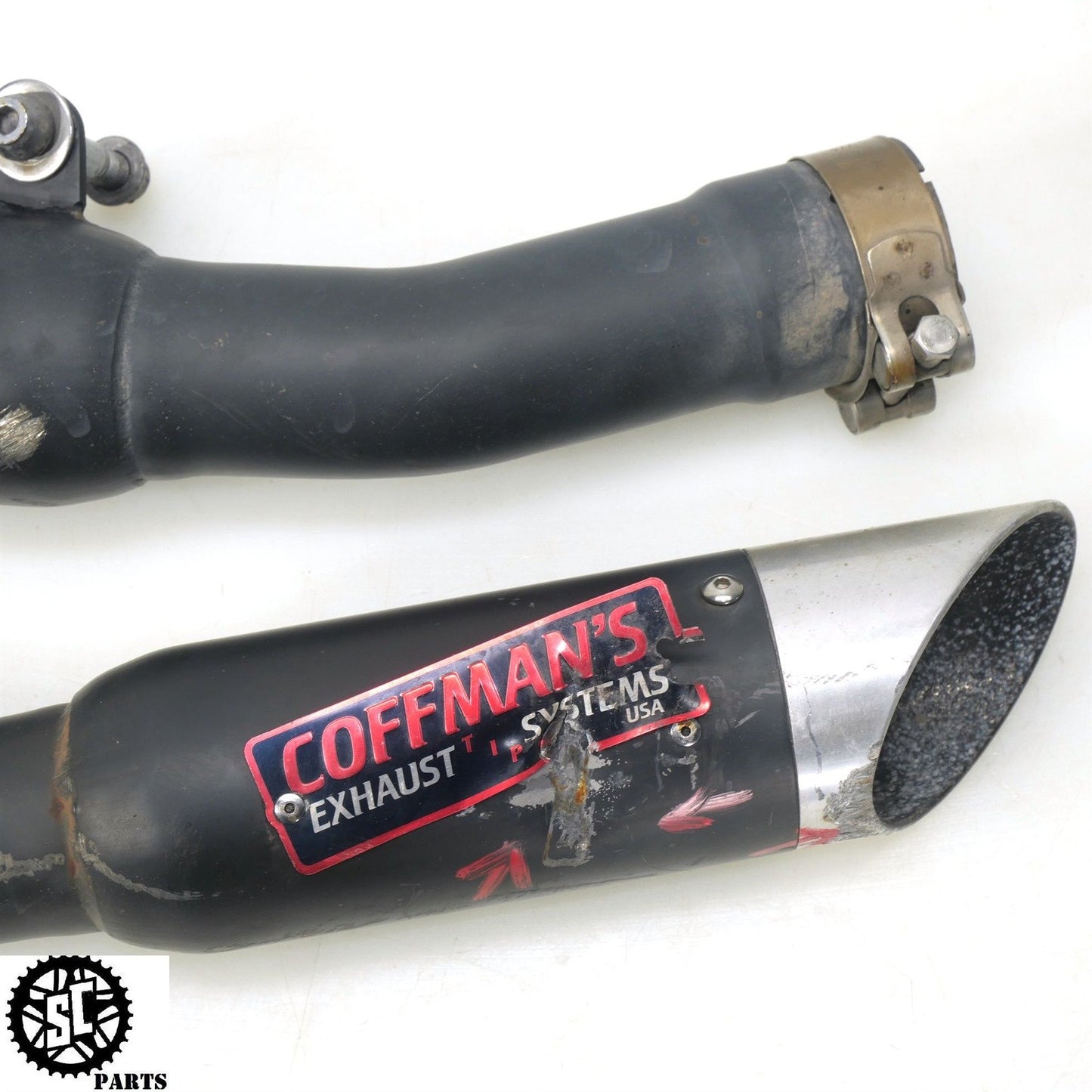 2016 KAWASAKI NINJA ZX14R ZX1400 COFFMAN'S EXHAUST PIPE SLIP ON K41