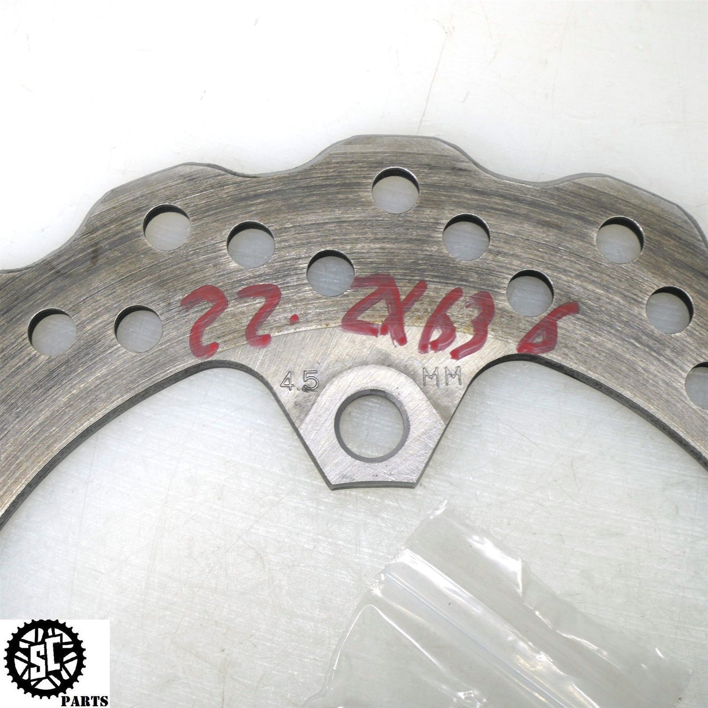 13-24 KAWASAKI NINJA ZX6R ZX636 REAR BRAKE ROTOR DISC K62