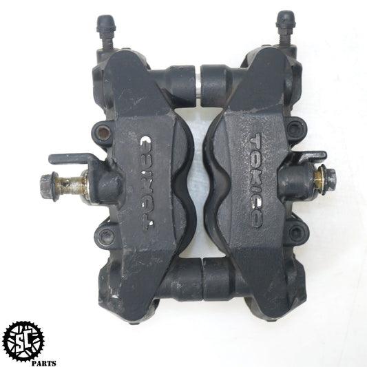 06 07 SUZUKI GSXR 600 750 FRONT BRAKE CALIPERS S37