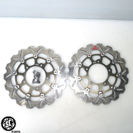 06 07 SUZUKI GSXR 600 750 ARASHI FRONT BRAKE WAVE ROTOR DISC S37