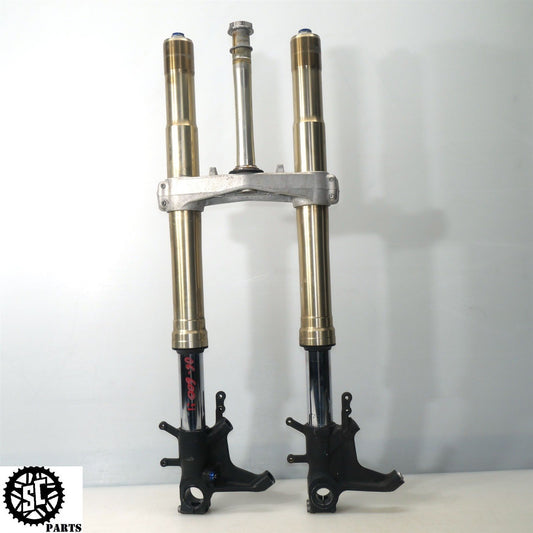 06 07 SUZUKI GSXR 600 750 FRONT FORKS STRAIGHT S37