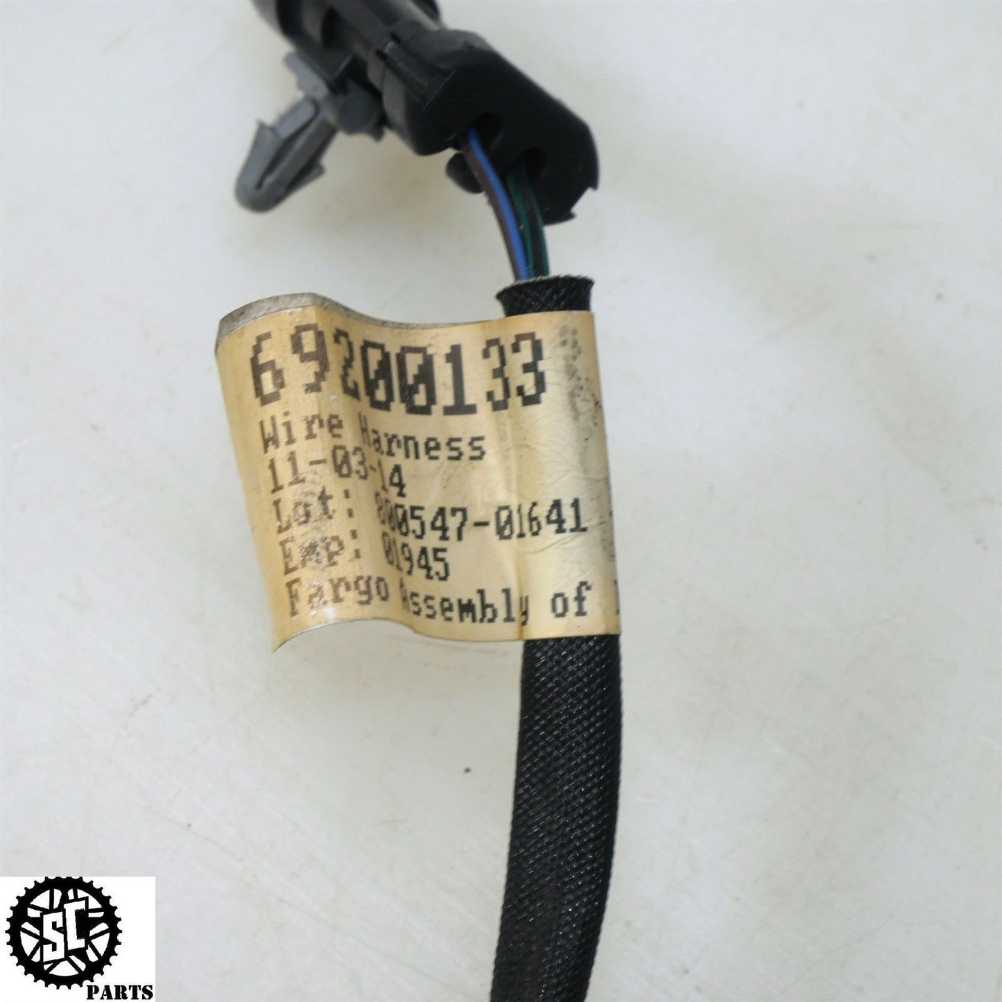 14-23 HARLEY DAVIDSON LEFT RADIATOR TWIN COOLED WIRING HARNESS 69200133 HD45