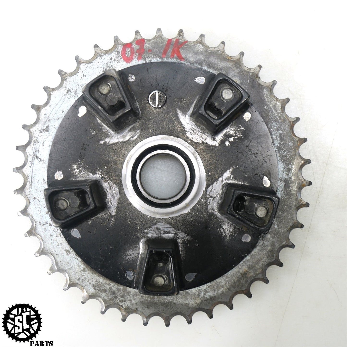 07 08 SUZUKI GSXR 1000 REAR SPROCKET HUB S57