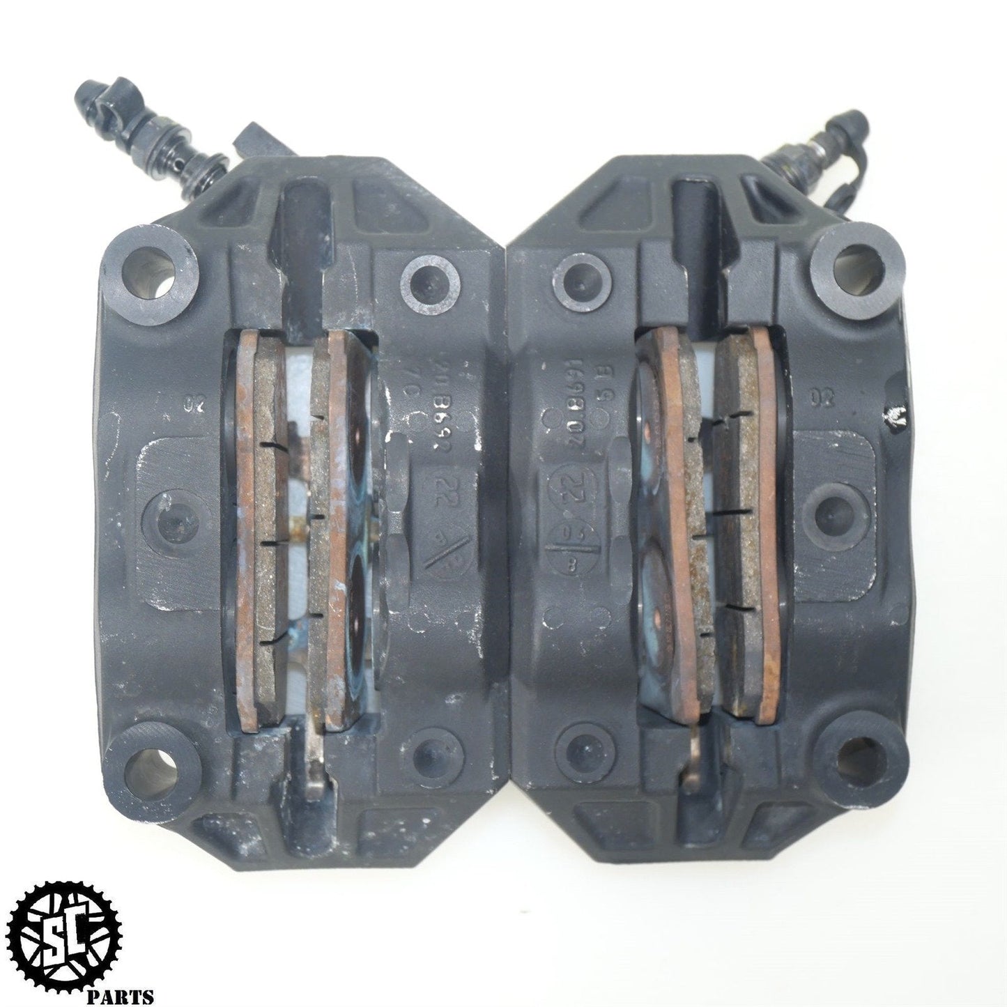 21-23 APRILIA RS660 FRONT BREMBO BRAKE CALIPER 2B006451 2B006452 A08