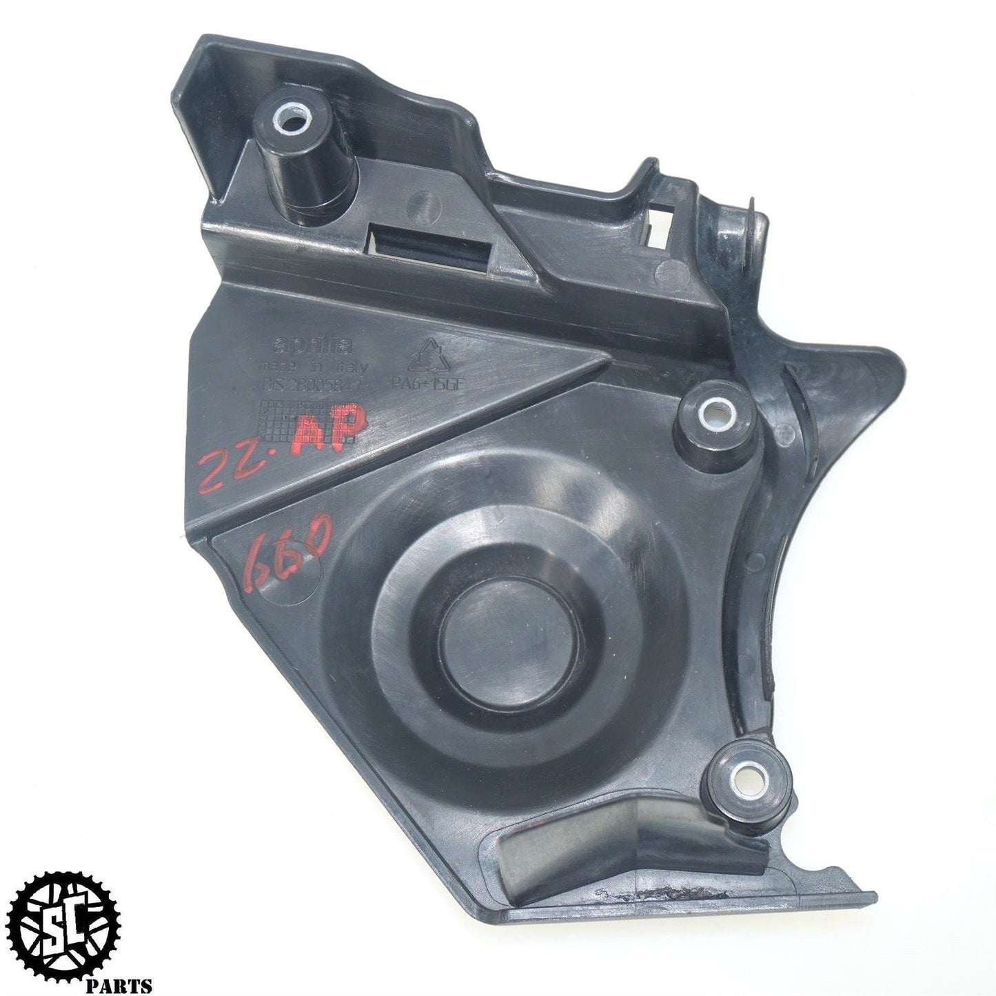 21-23 APRILIA RS660 FRONT SPROCKET COVER 2B005847 A08