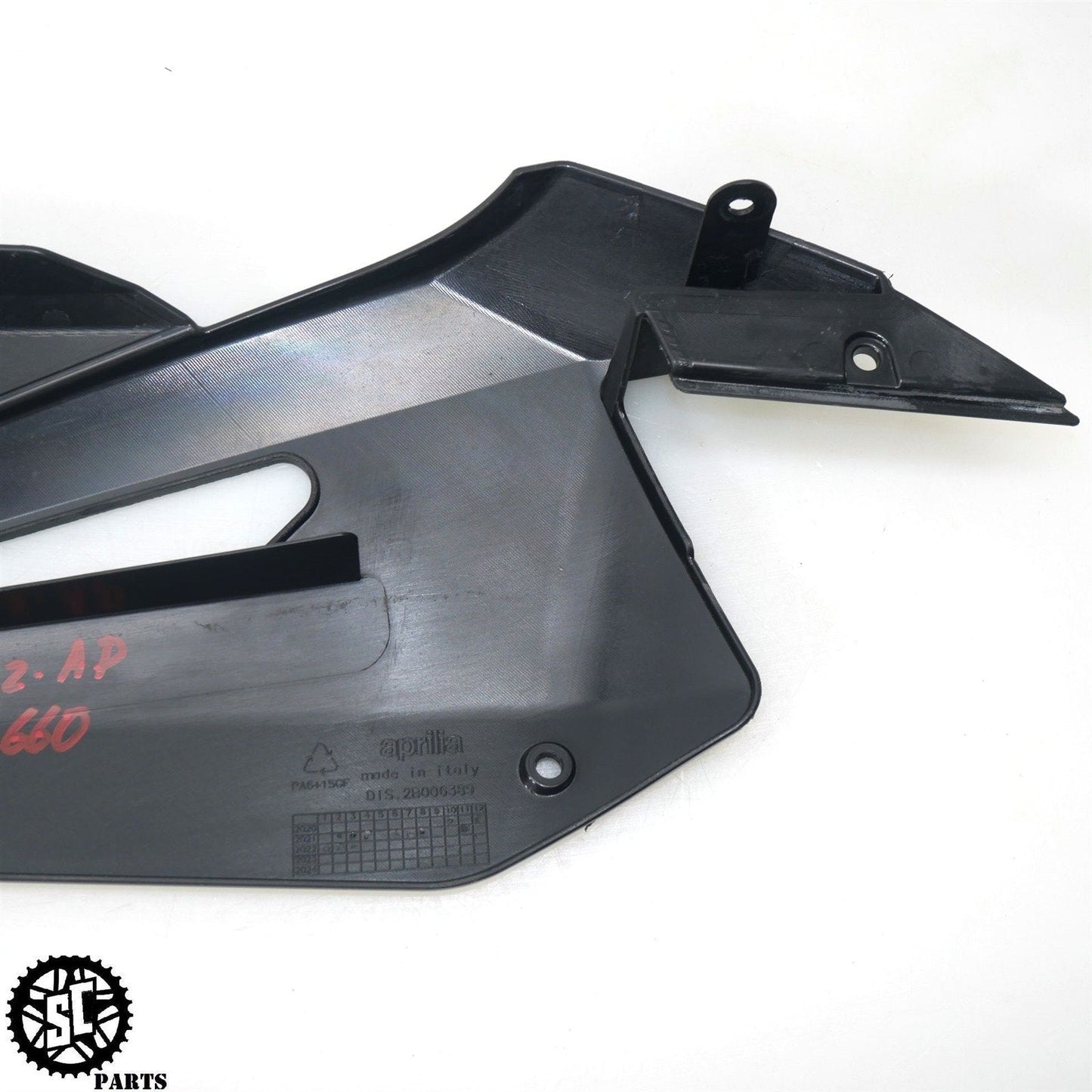21-23 APRILIA RS660 REAR CHAIN GUARD COVER 2B006389 A08