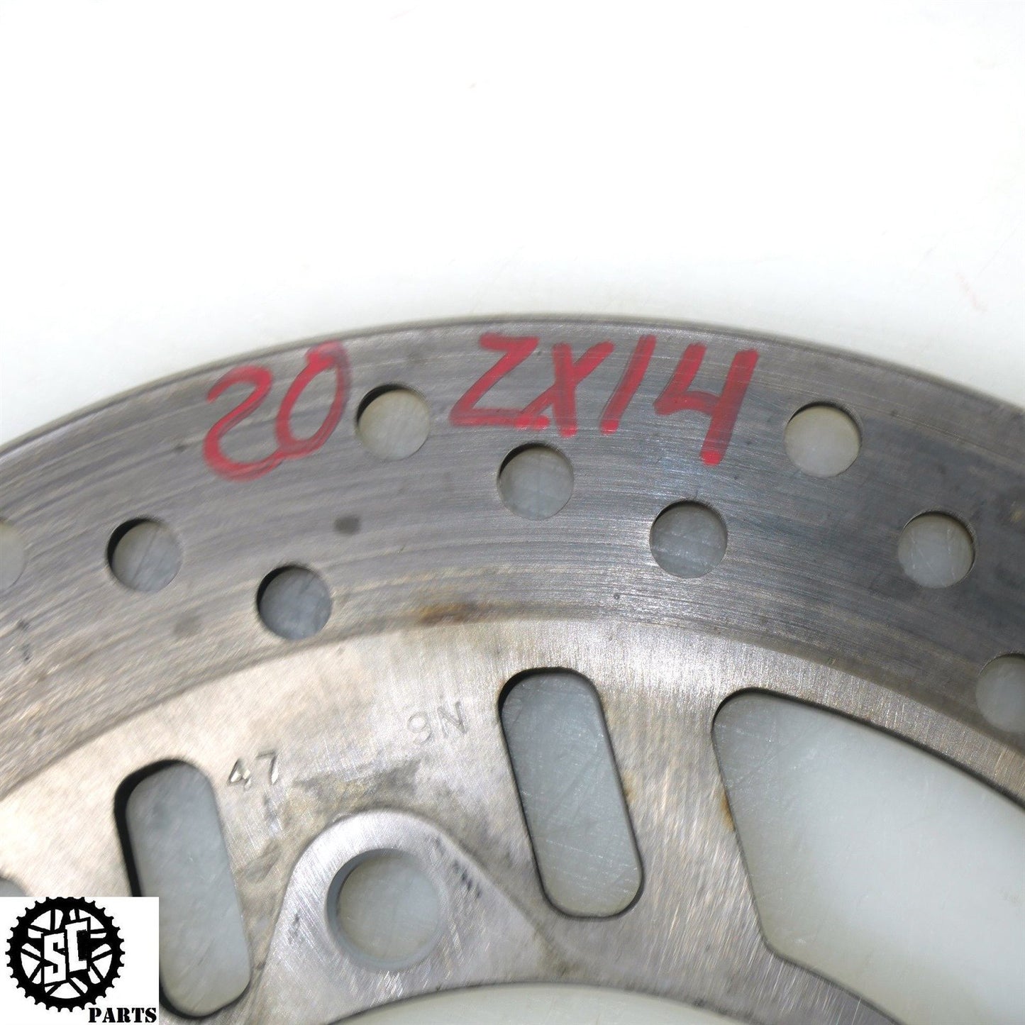 2020 KAWASAKI NINJA ZX14R REAR BRAKE ROTOR 41080-0647 K25