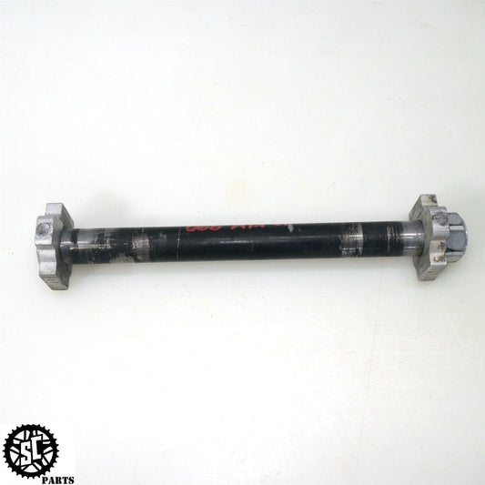 2010 KTM 990 ADVENTURE R REAR WHEEL AXLE BOLT ADJUSTER BLOCKS KT10