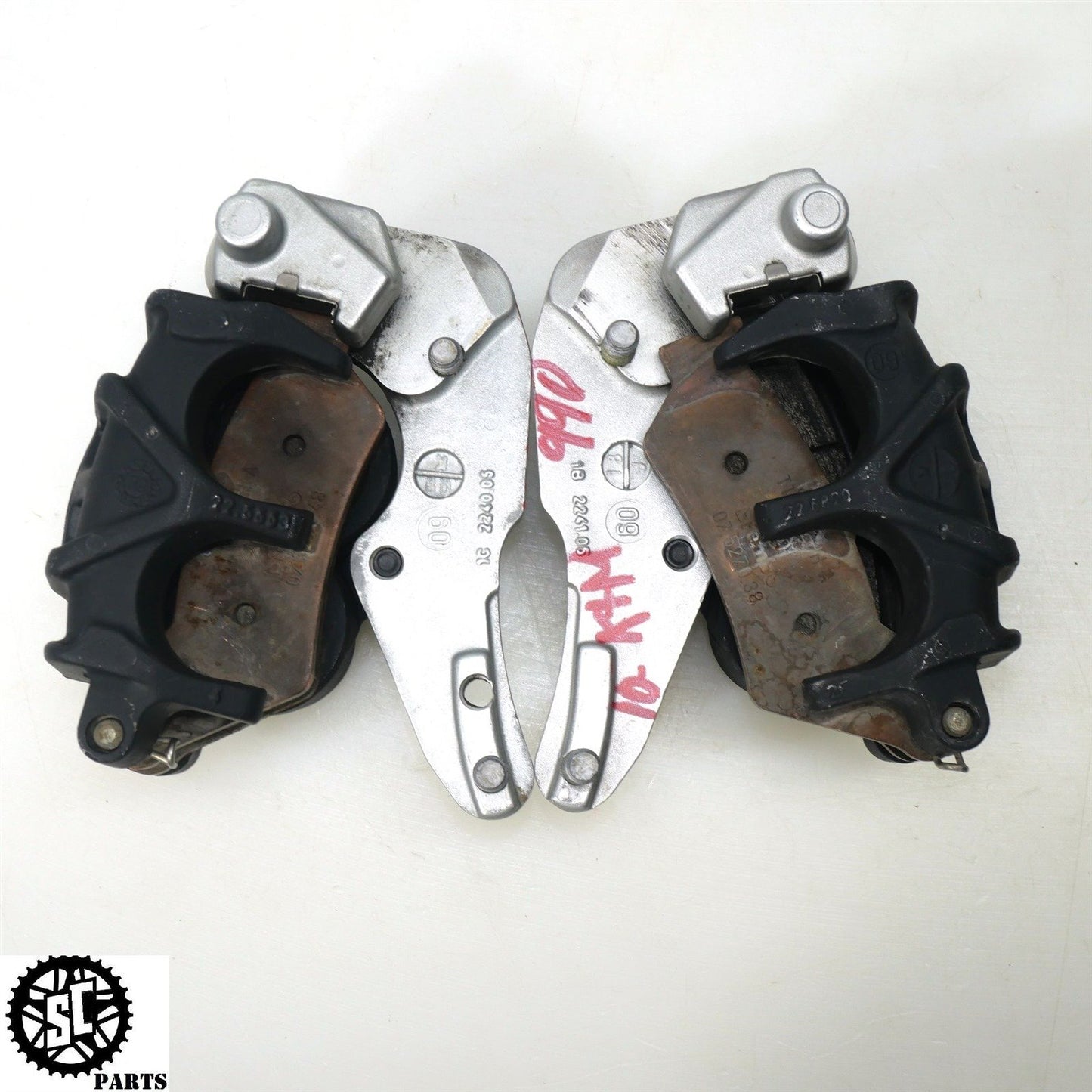 2010 KTM 990 ADVENTURE R FRONT BRAKE CALIPERS 6011301600133 6011301500133 KT10