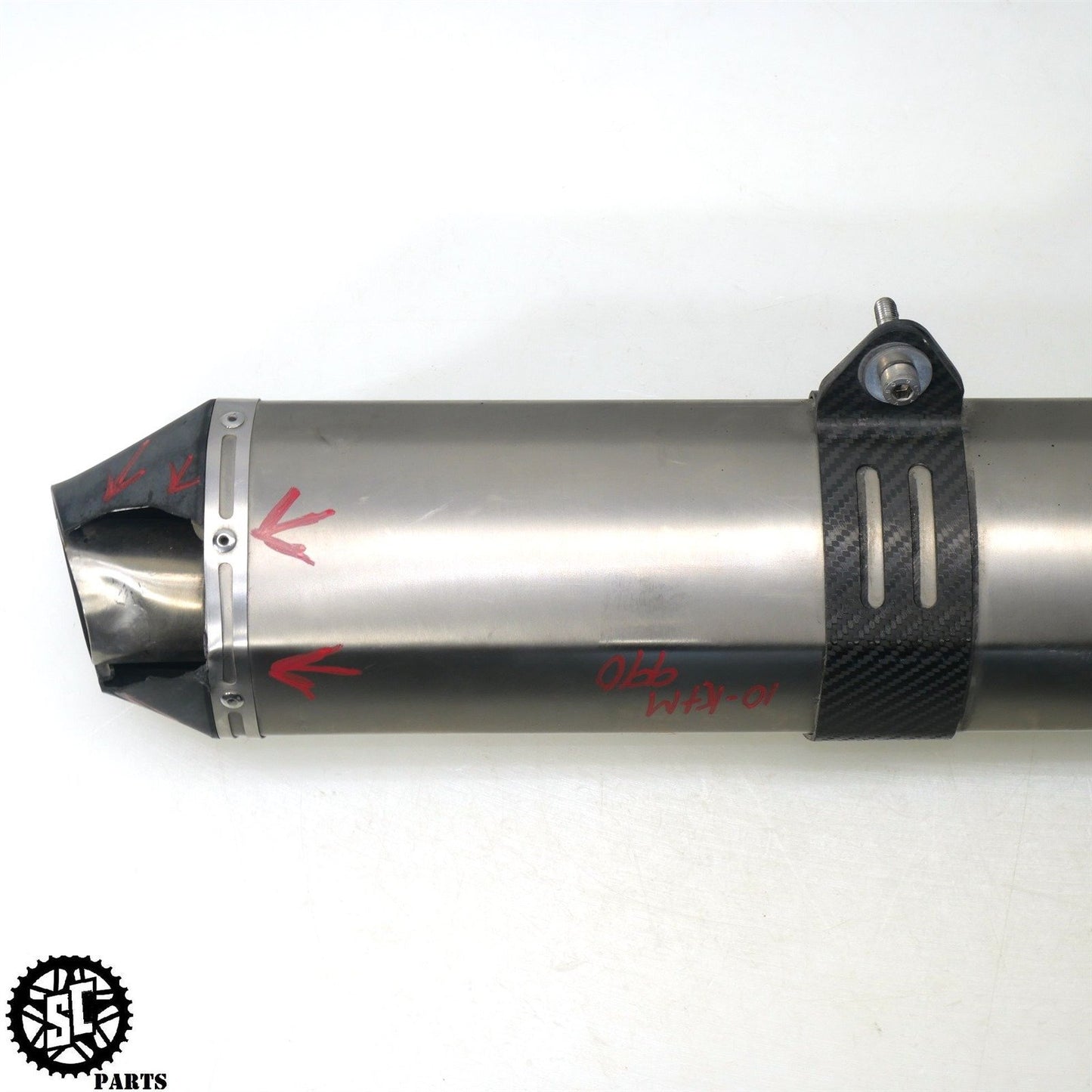 2010 KTM 990 ADVENTURE R REMUS SLIP ON EXHAUST KT10