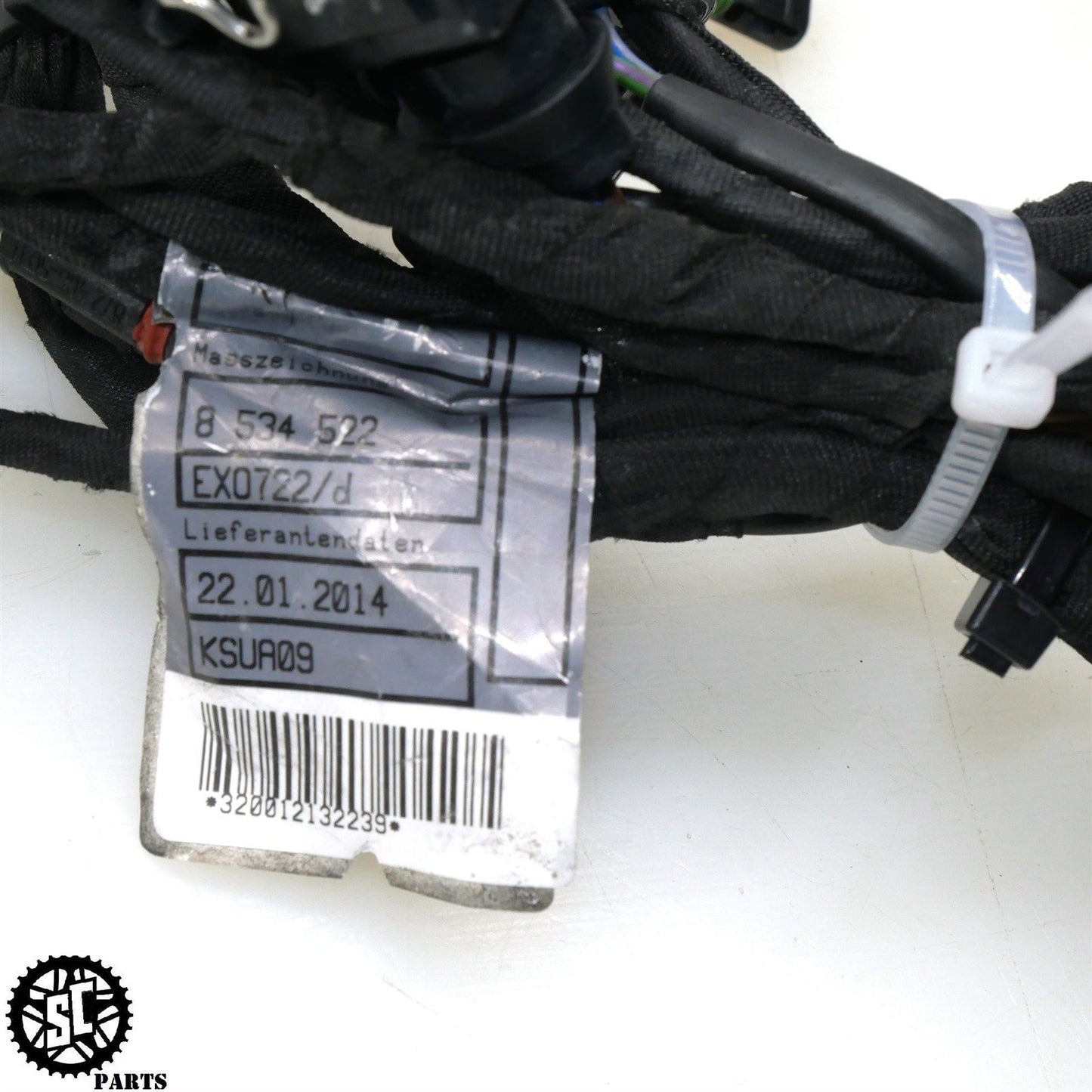 11-16 BMW F800GS F800GS ENGINE WIRING HARNESS 12518534523 B26