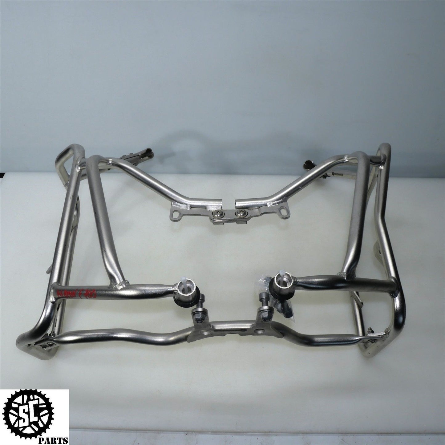 13-18 BMW F800GS PANNIER LUGGAGE RACK ALUMINIUM BRACKET 4654854391802 B26