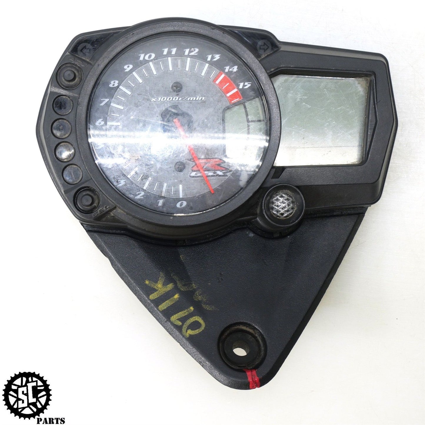 2007 SUZUKI GSXR 1000 SPEEDOMETER INSTRUMENT CLUSTER SPEEDO15K S73