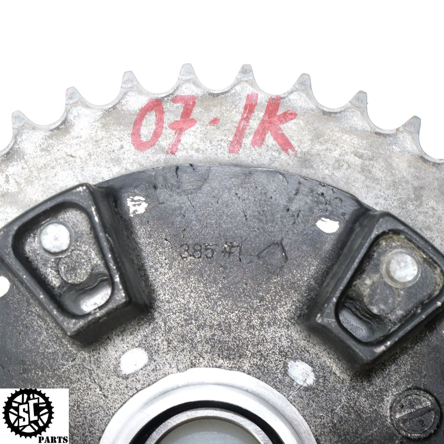 07 08 SUZUKI GSXR 1000 REAR SPROCKET BEARING HUB S73