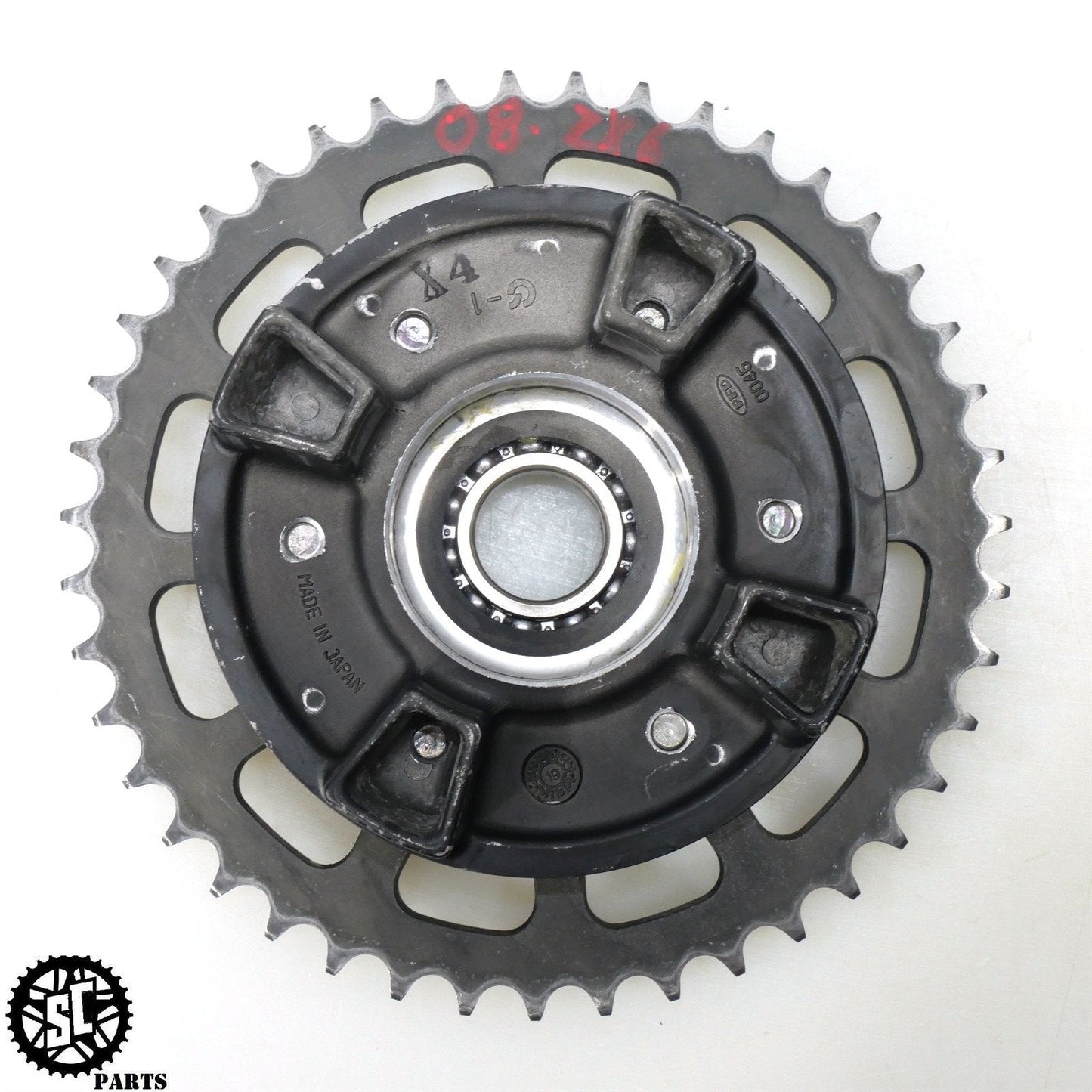 07 08 KAWASAKI NINJA ZX6R REAR SPROCKET HUB K54