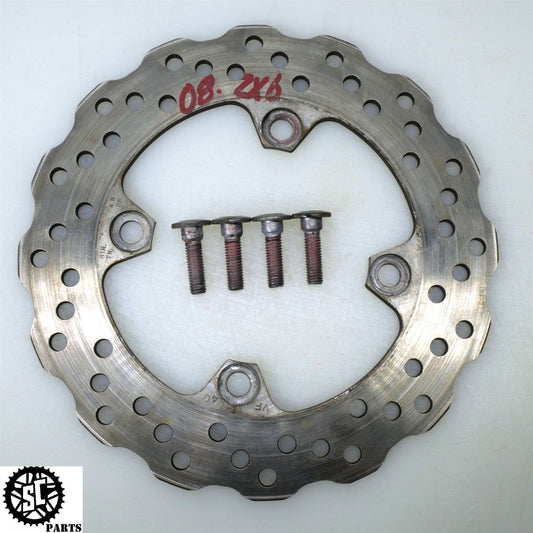 07 08 KAWASAKI NINJA ZX6R REAR BRAKE ROTOR DISC K54