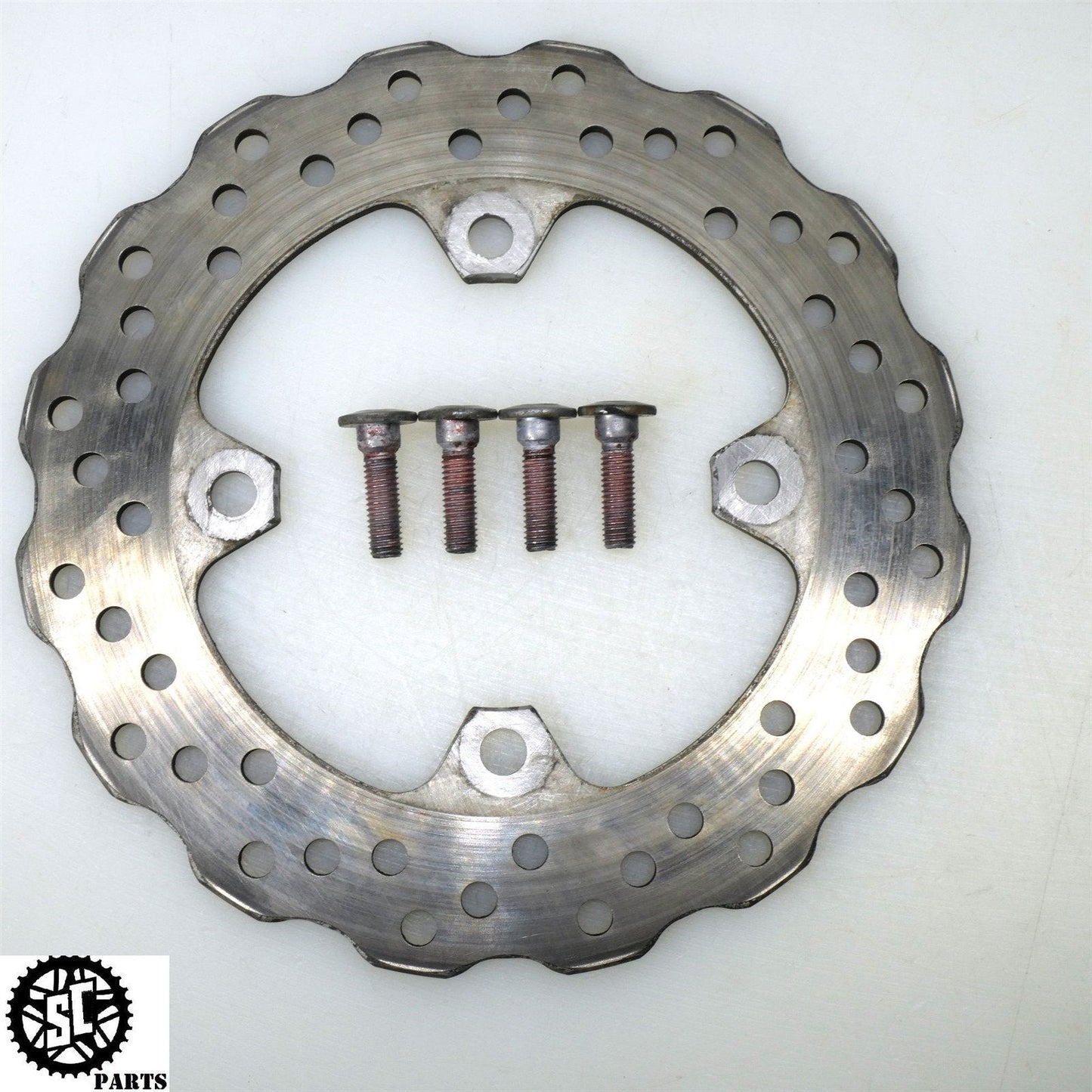 07 08 KAWASAKI NINJA ZX6R REAR BRAKE ROTOR DISC K54