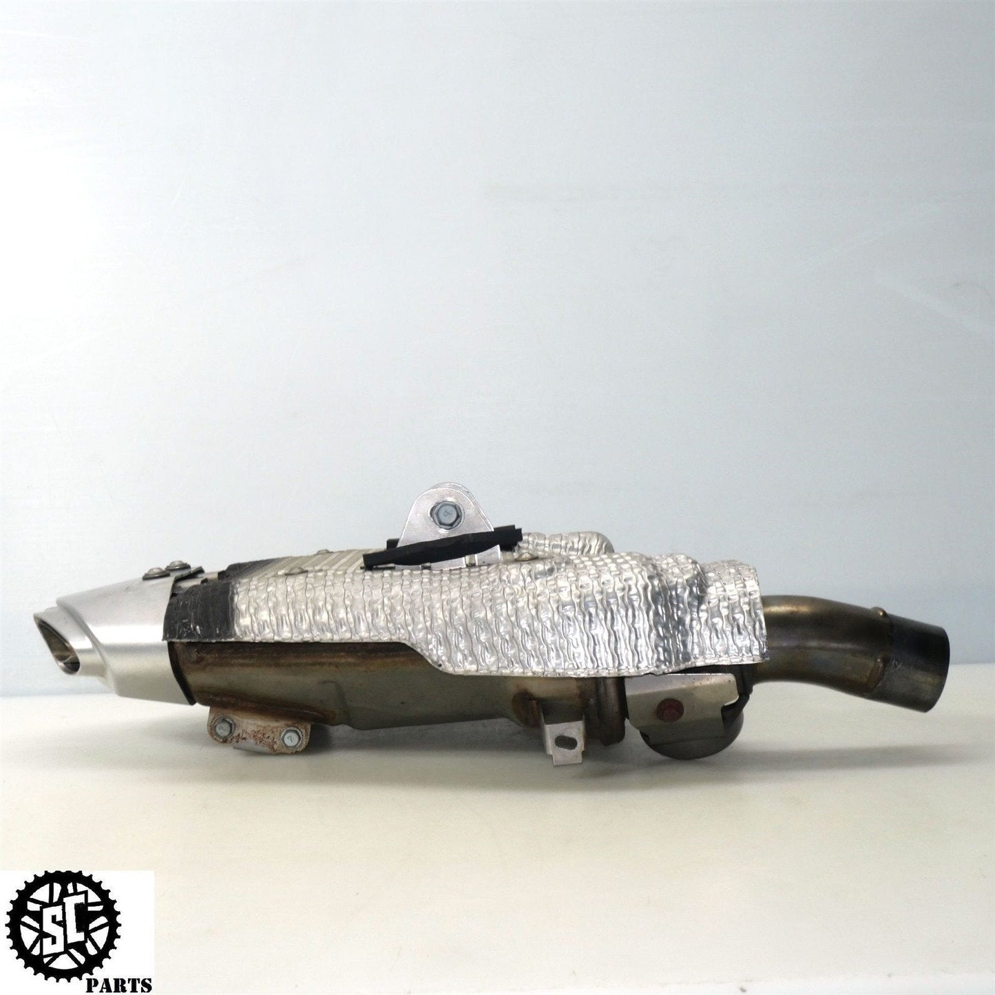 07 08 KAWASAKI NINJA ZX6R SLIP ON EXHAUST PIPE MUFFLER K54