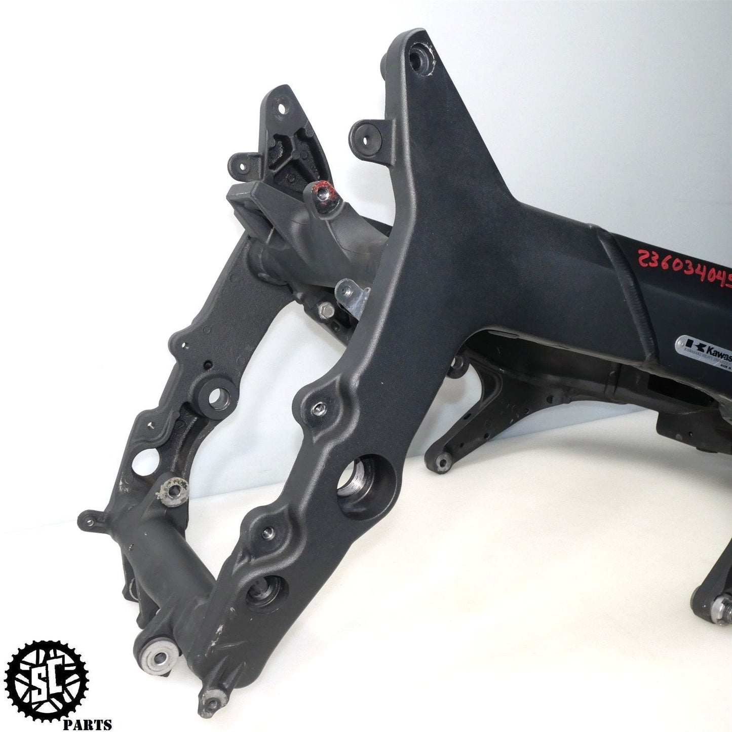 07 08 KAWASAKI NINJA ZX6R FRAME CHASSIS *S* K54