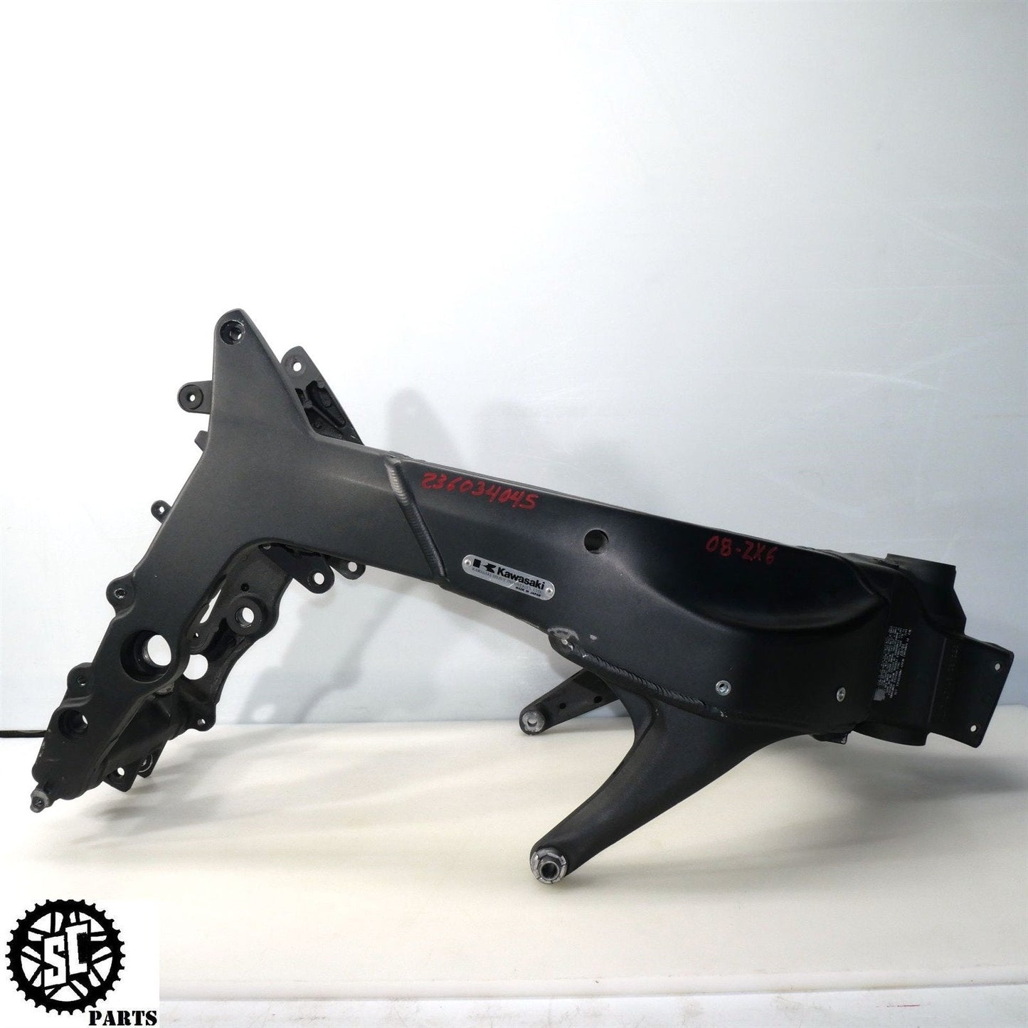 07 08 KAWASAKI NINJA ZX6R FRAME CHASSIS *S* K54