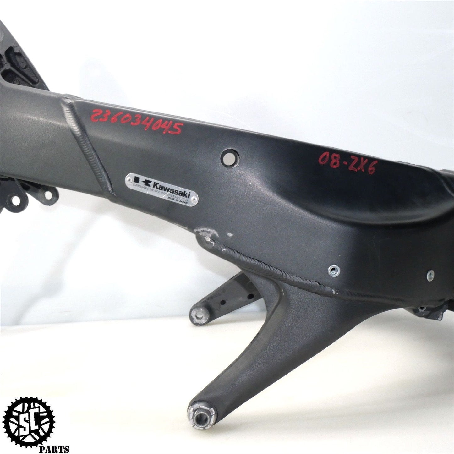 07 08 KAWASAKI NINJA ZX6R FRAME CHASSIS *S* K54