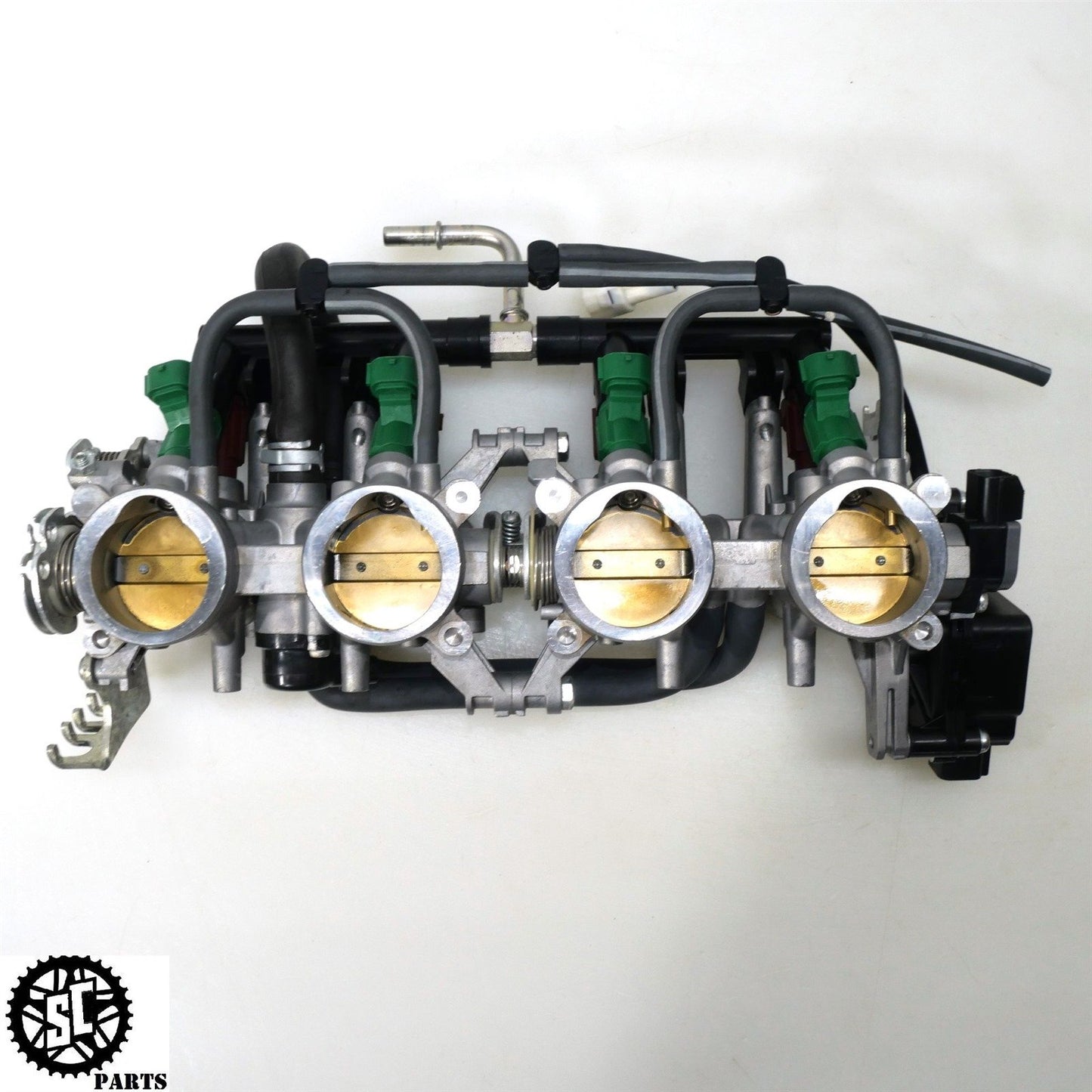 08 09 SUZUKI GSXR 600 THROTTLE BODIES INJECTORS S45
