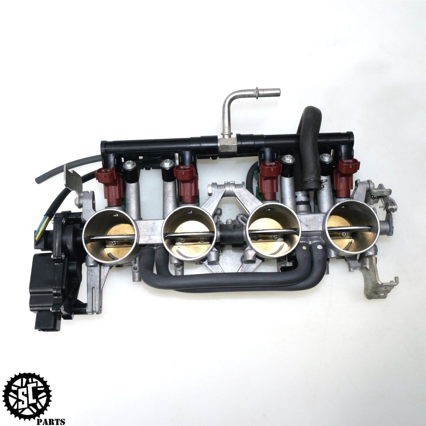 08 09 SUZUKI GSXR 600 THROTTLE BODIES INJECTORS S45