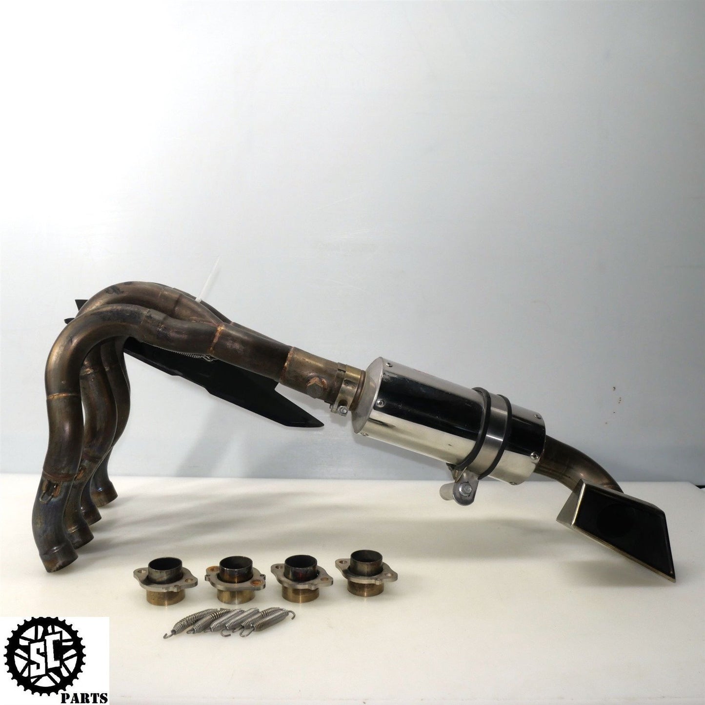 08 09 SUZUKI GSXR 600 GP1R Jardine FULL EXHAUST PIPE SYSTEM S45