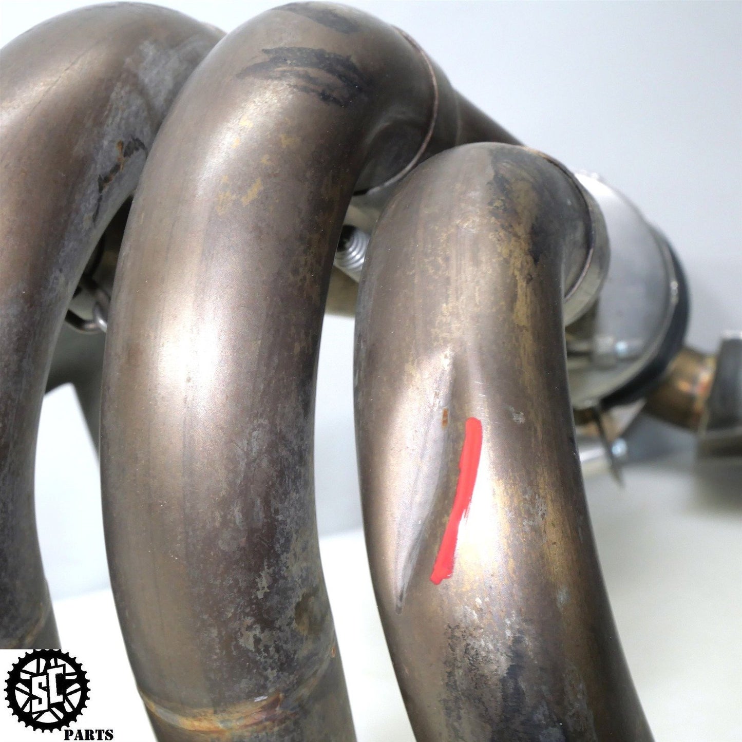 08 09 SUZUKI GSXR 600 GP1R Jardine FULL EXHAUST PIPE SYSTEM S45