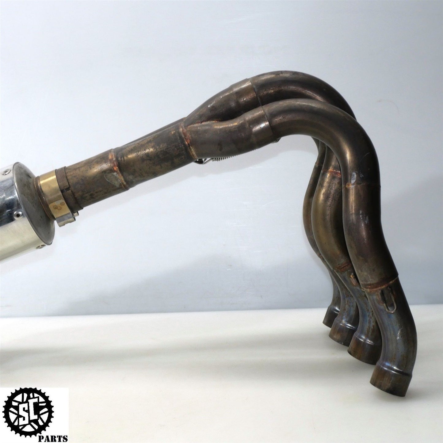 08 09 SUZUKI GSXR 600 GP1R Jardine FULL EXHAUST PIPE SYSTEM S45