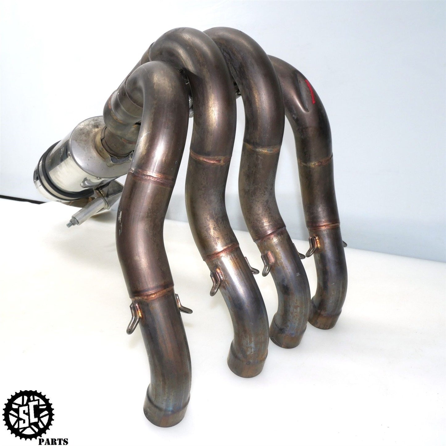 08 09 SUZUKI GSXR 600 GP1R Jardine FULL EXHAUST PIPE SYSTEM S45