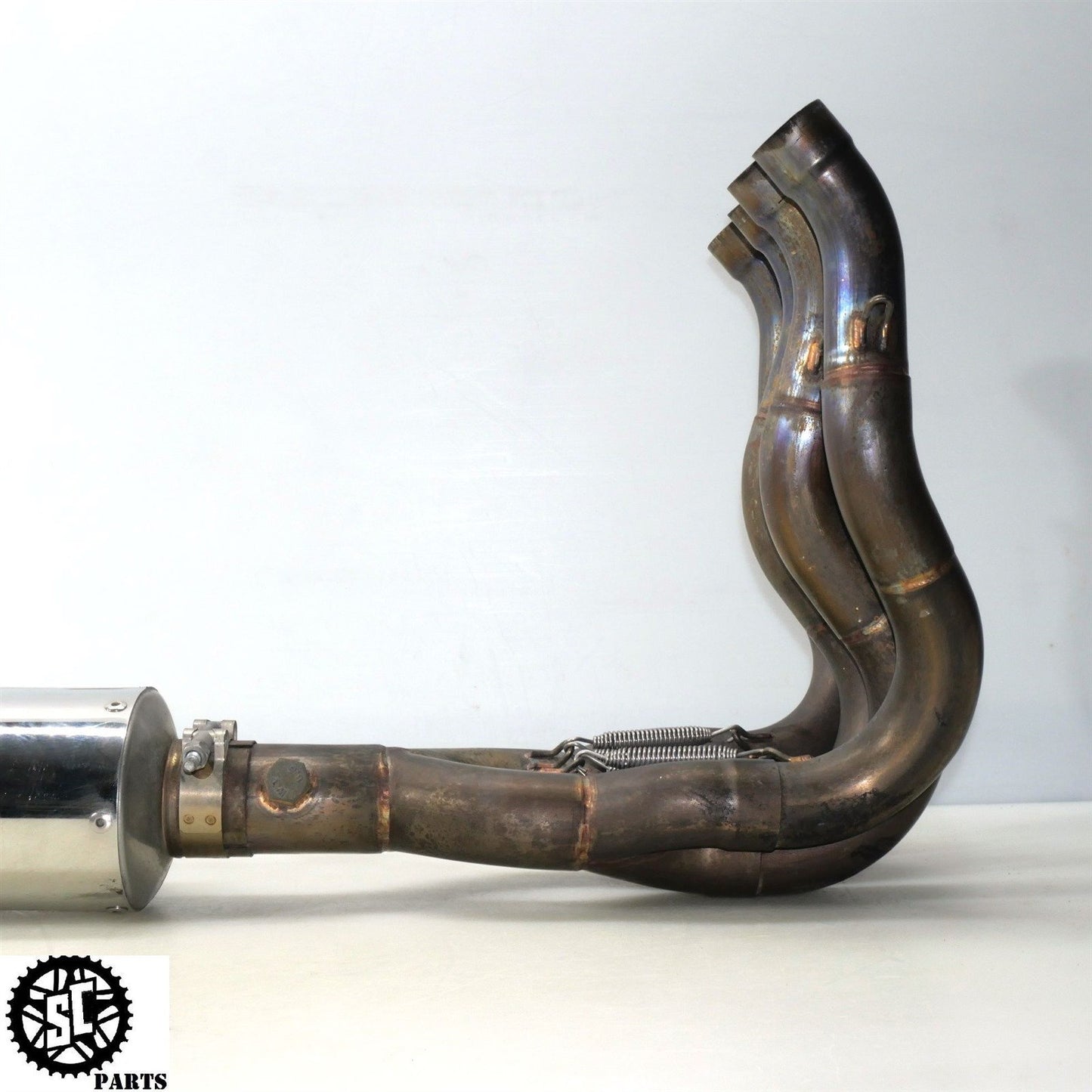 08 09 SUZUKI GSXR 600 GP1R Jardine FULL EXHAUST PIPE SYSTEM S45