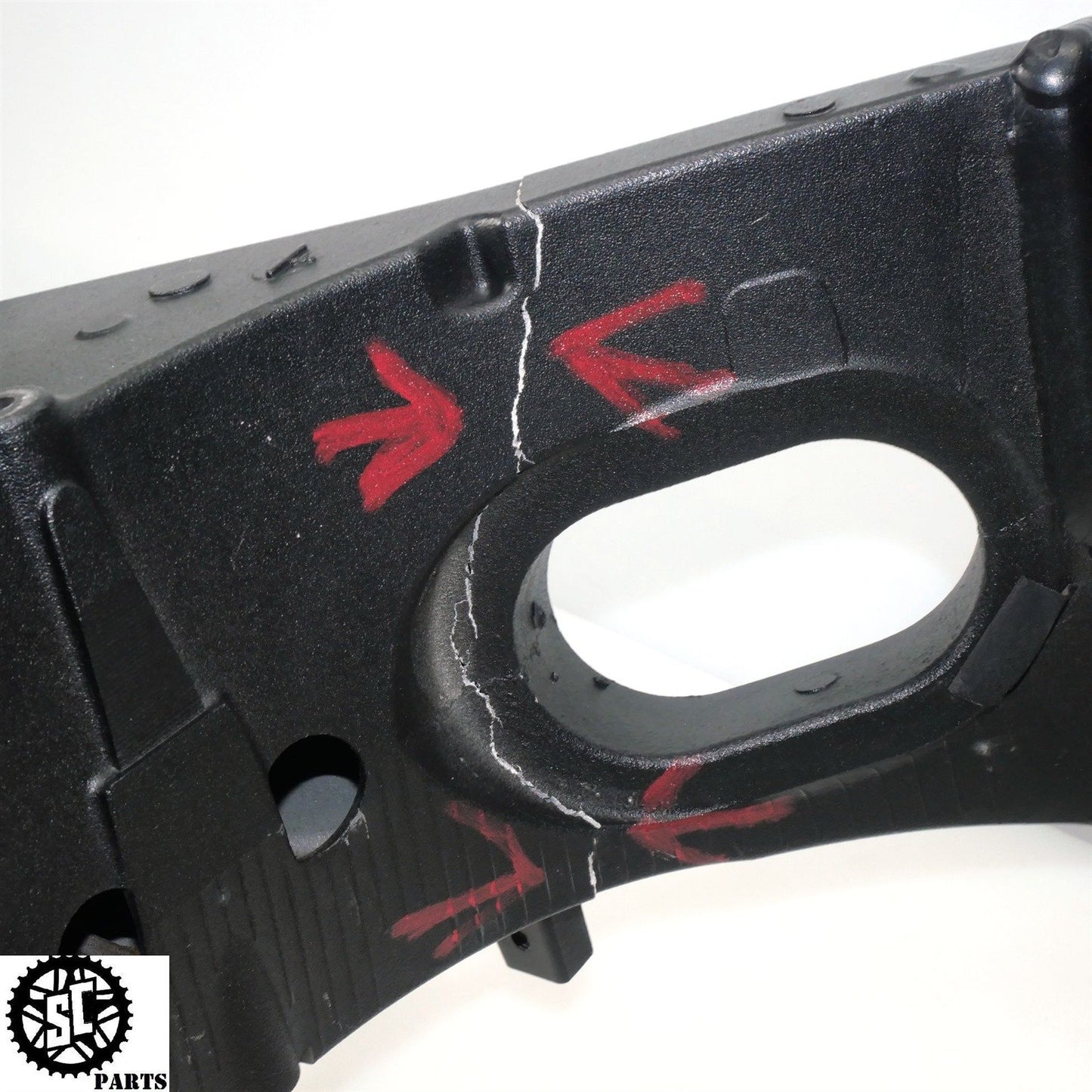 08 09 SUZUKI GSXR 600 FRAME CHASSIS *S* S45