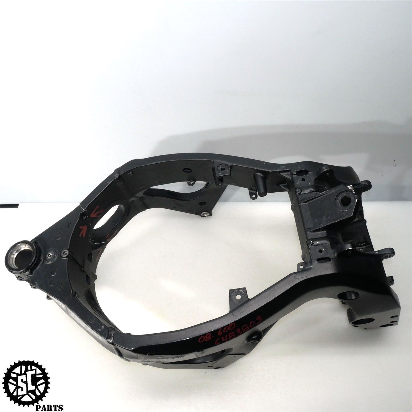 08 09 SUZUKI GSXR 600 FRAME CHASSIS *S* S45