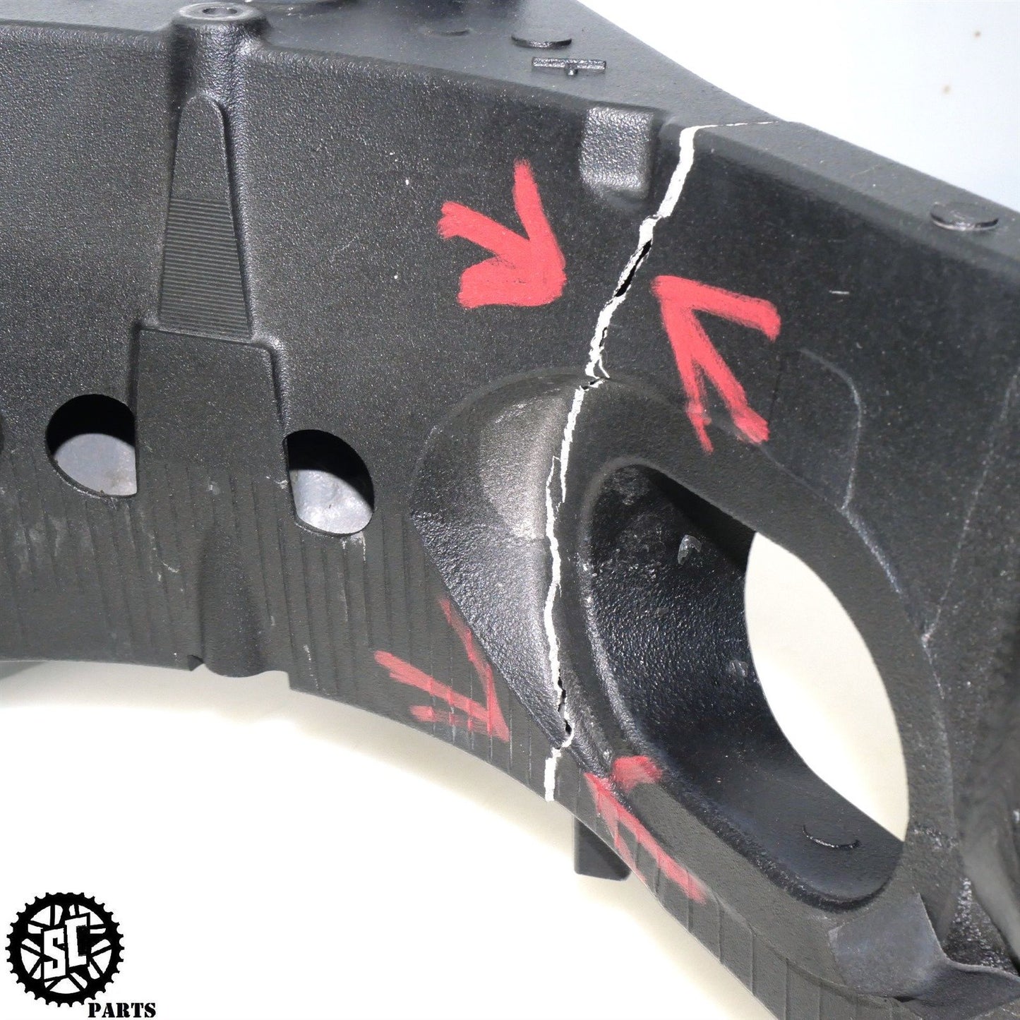 08 09 SUZUKI GSXR 600 FRAME CHASSIS *S* S45